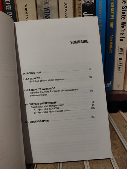Amadour - La qualité comment s'y prendre au Maroc