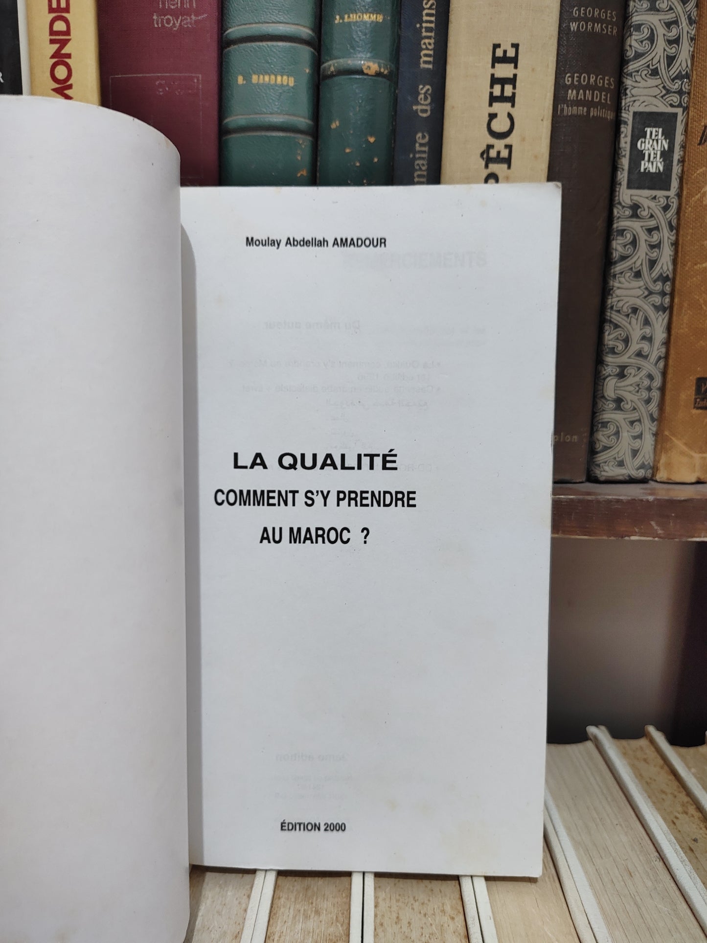 Amadour - La qualité s'y prendre au Maroc