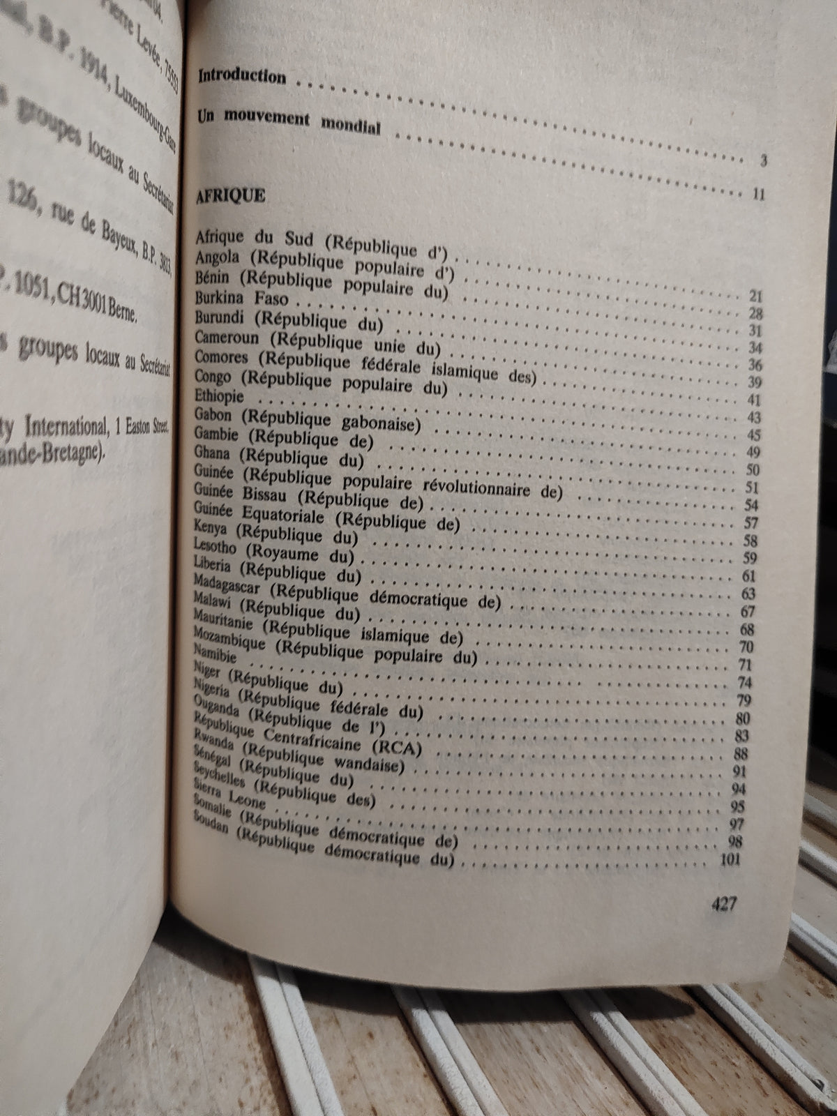 Amnesty international rapport 1986