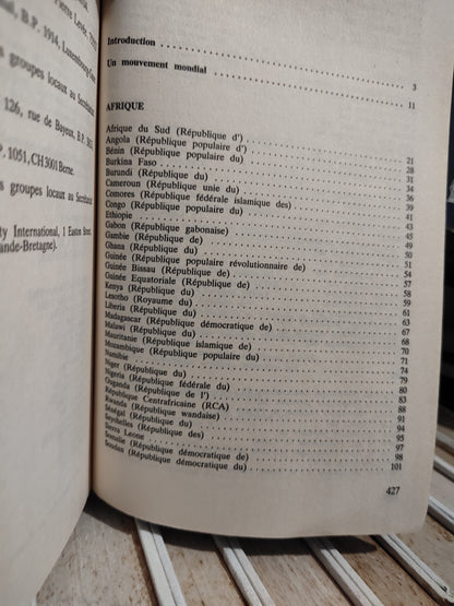 Amnesty international rapport 1986
