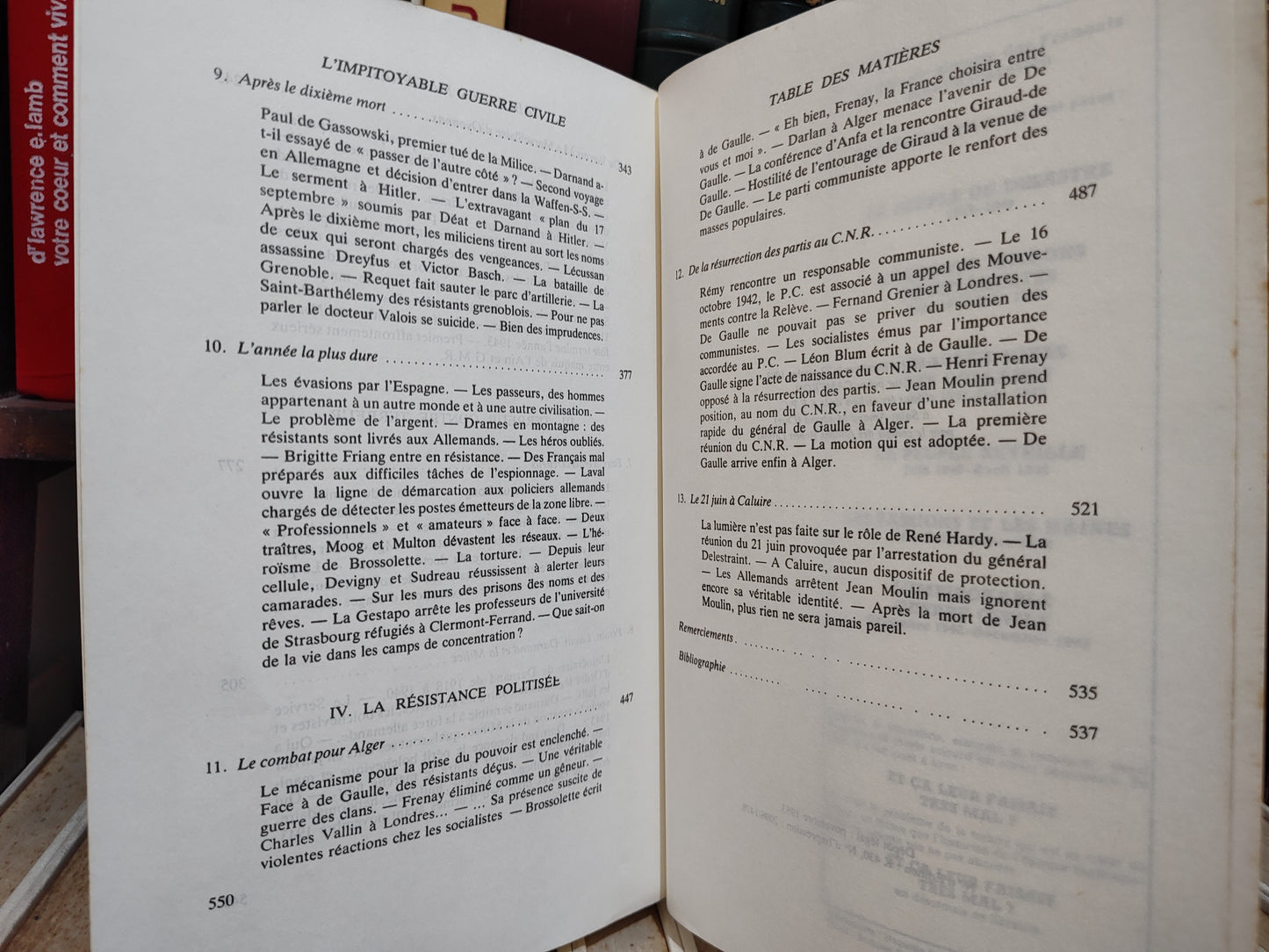 Amouroux - L'impitoyable guerre civile