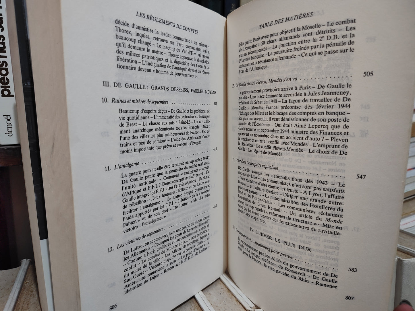 Amouroux - Les règlements de comptes  Sep 1944 Jan 1945