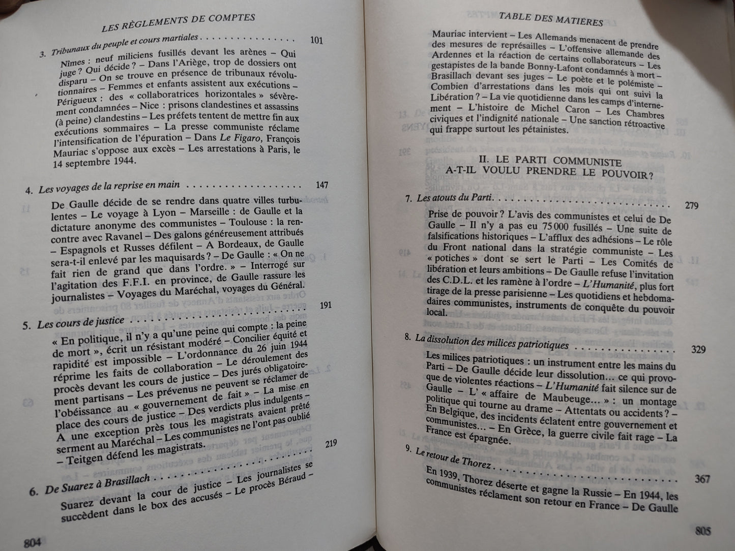 Amouroux - Les règlements de comptes  Sep 1944 Jan 1945