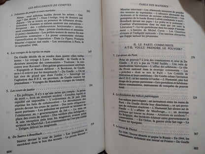 Amouroux - Les règlements de comptes  Sep 1944 Jan 1945