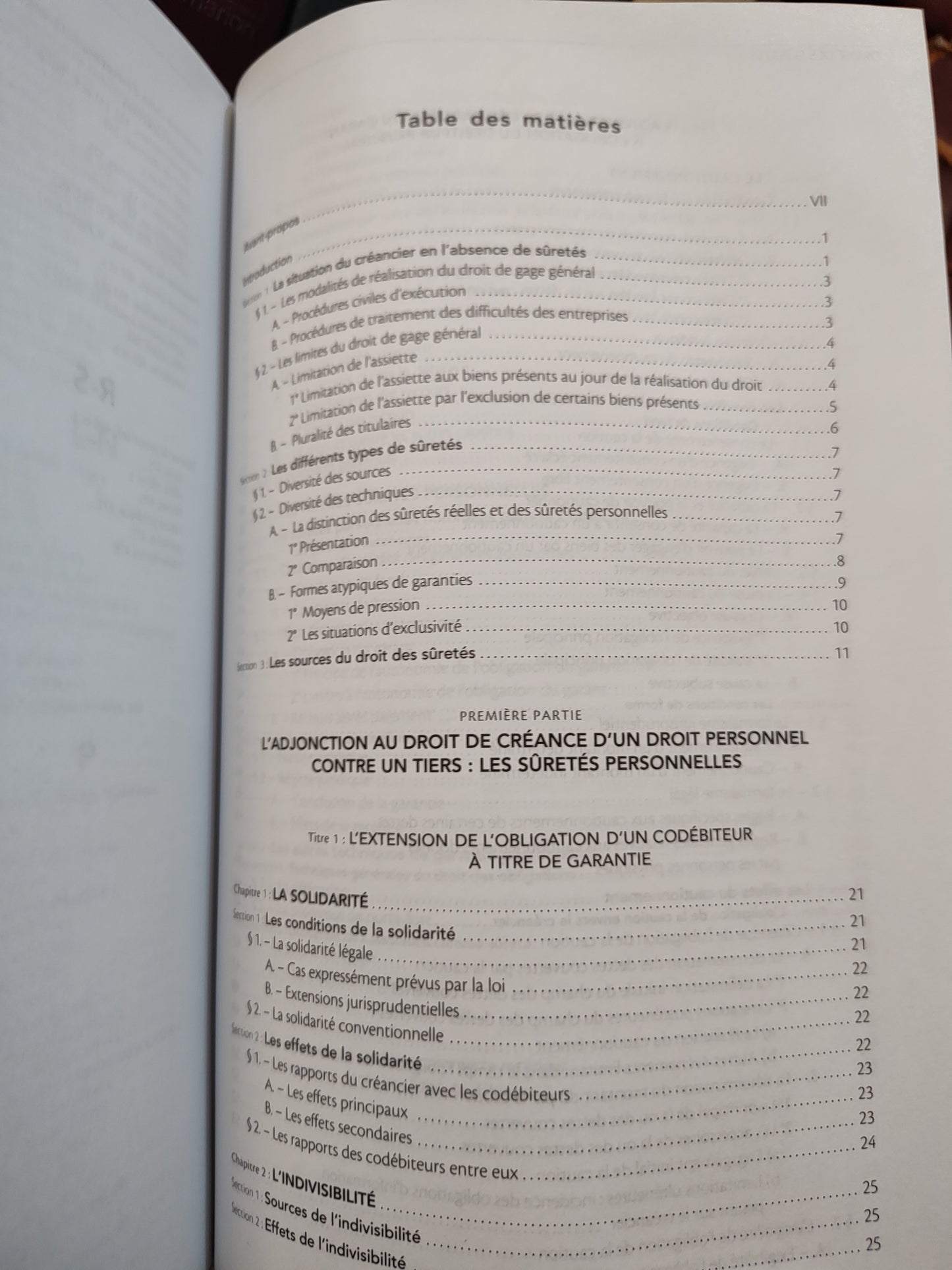 Ancel - Droit des suretés ; Objectif droit cours