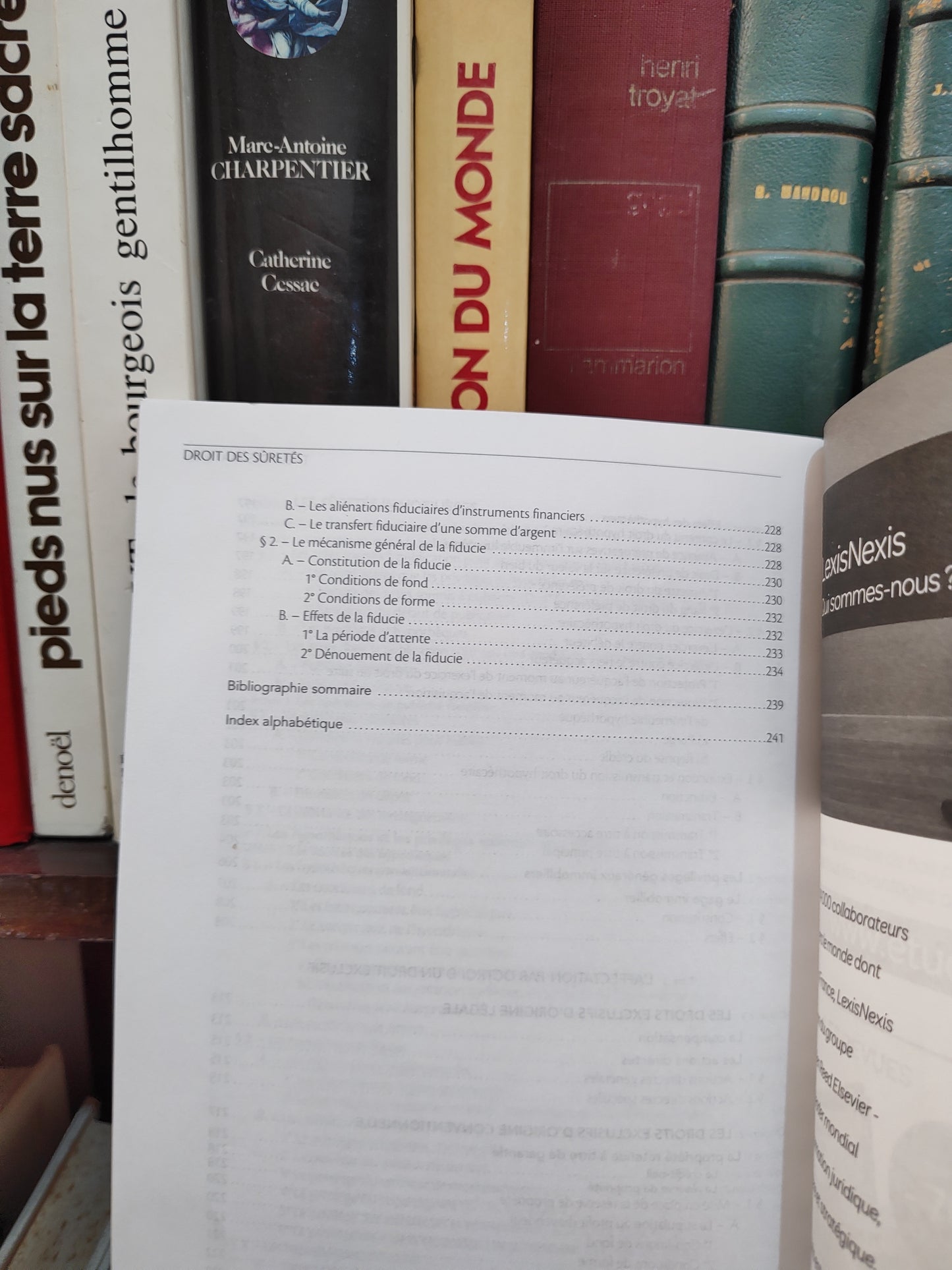 Ancel - Droit des suretés ; Objectif droit cours