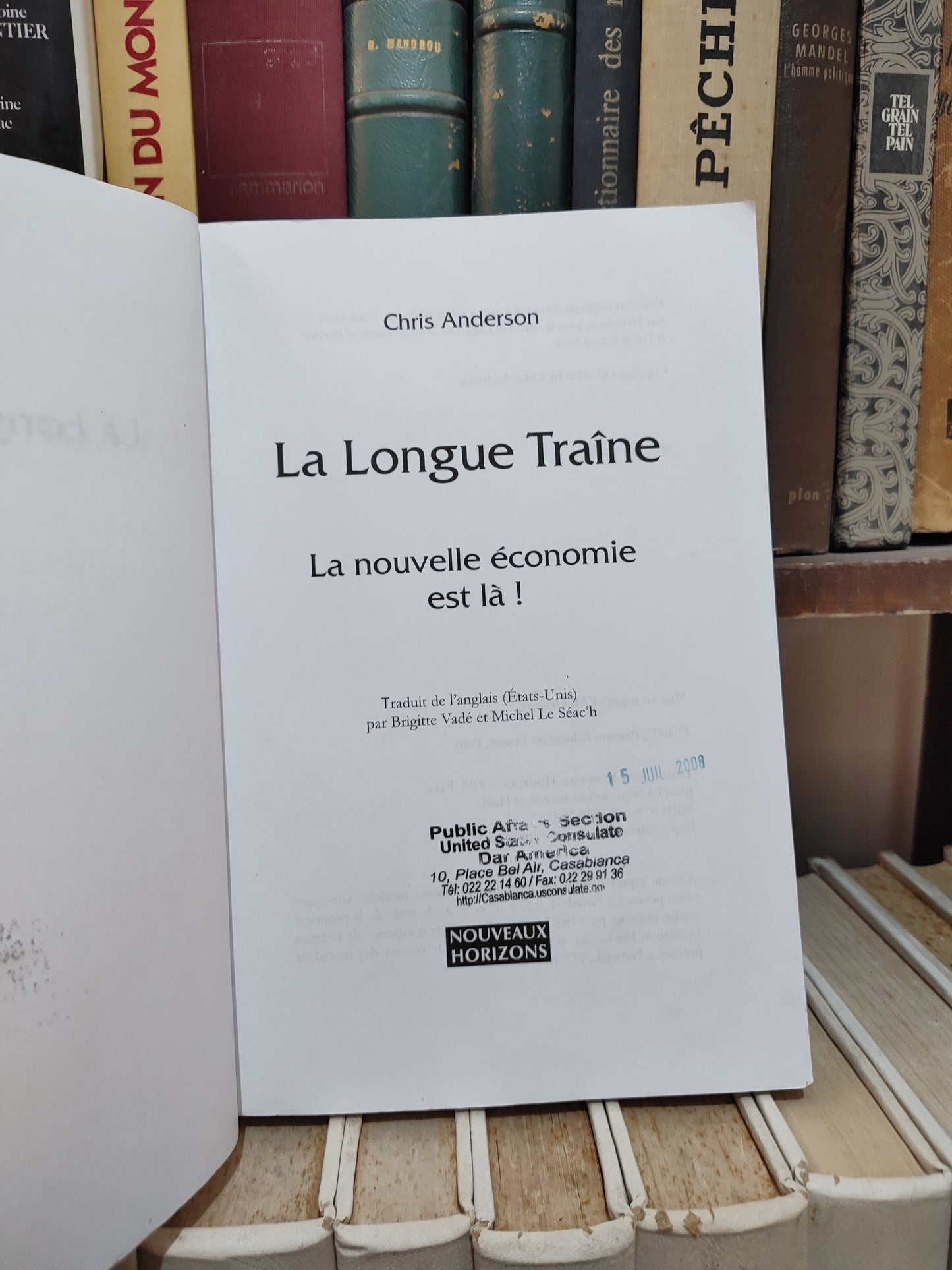 Anderson - La longue traine