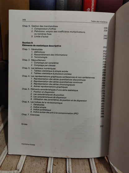 Apothéloz - Arithmétique appliquée à la gestion de l'entreprise
