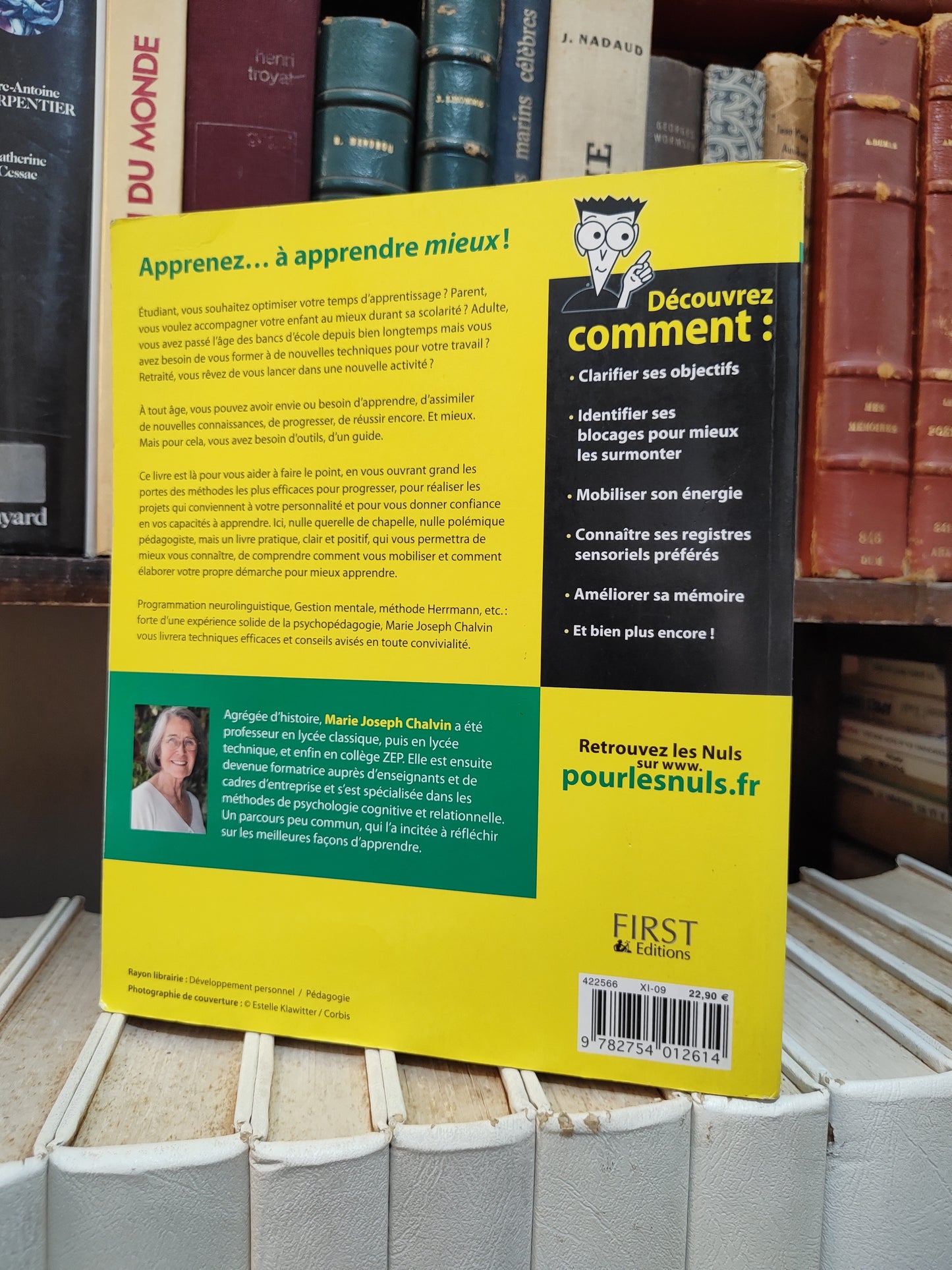Chalvin - Apprendre mieux pour les nuls
