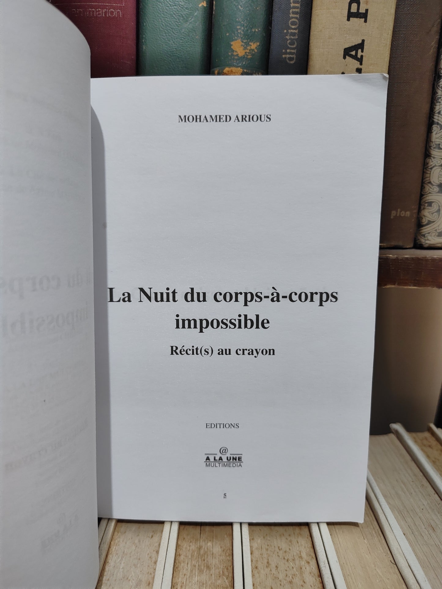 Arious - La nui du Cors à Corps impossible