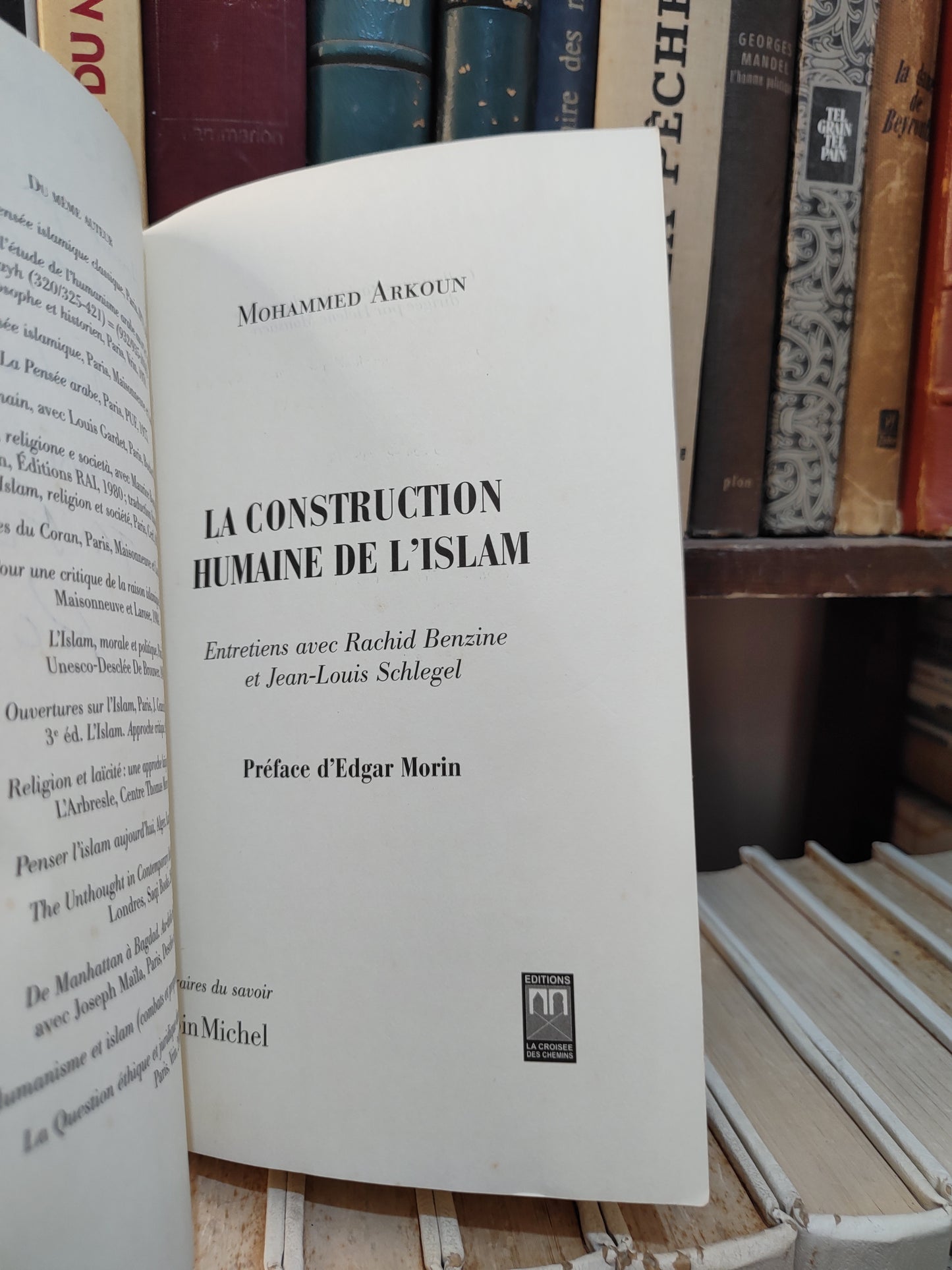 Arkoun - La construction humaine de l'islam
