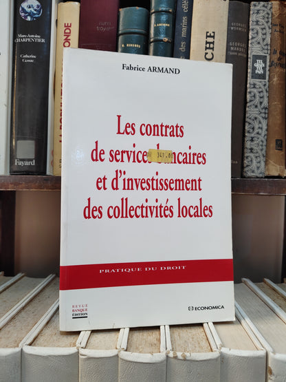 Armand - Les contrats de services bancaires et d'investissement des collectivités locales