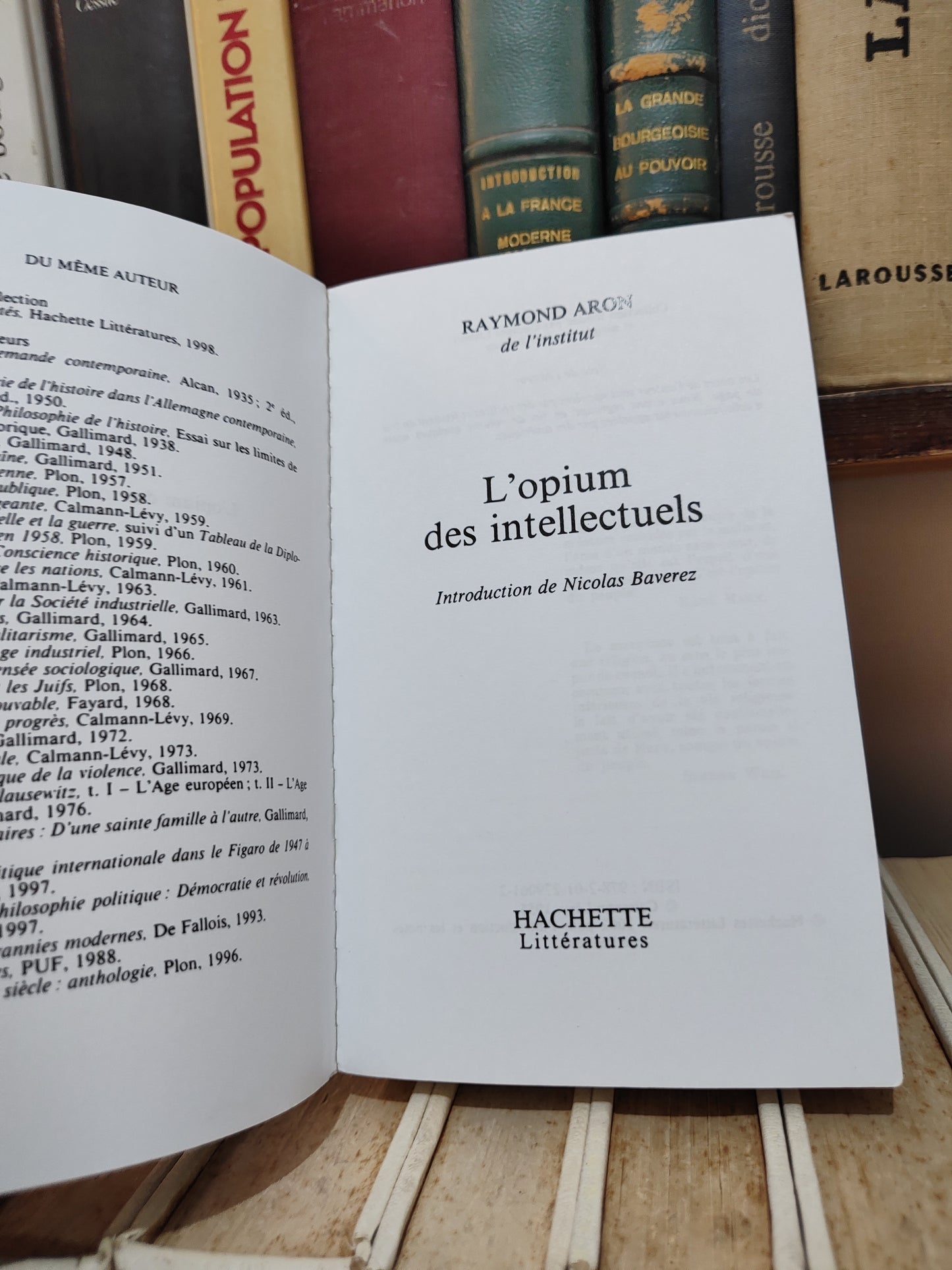 Aron - L'opium des intellectuels