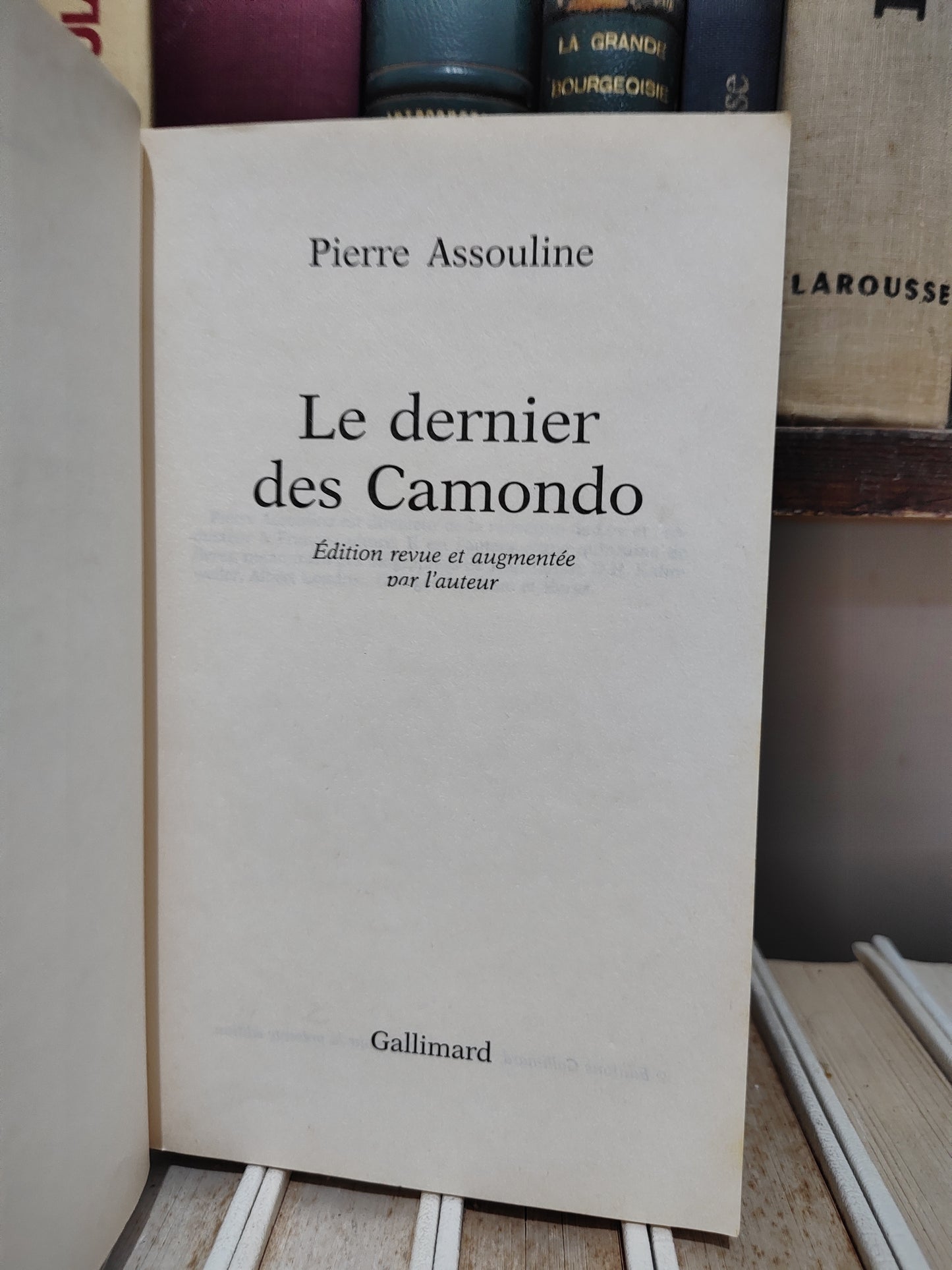 Assouline - Le dernier des Camondo