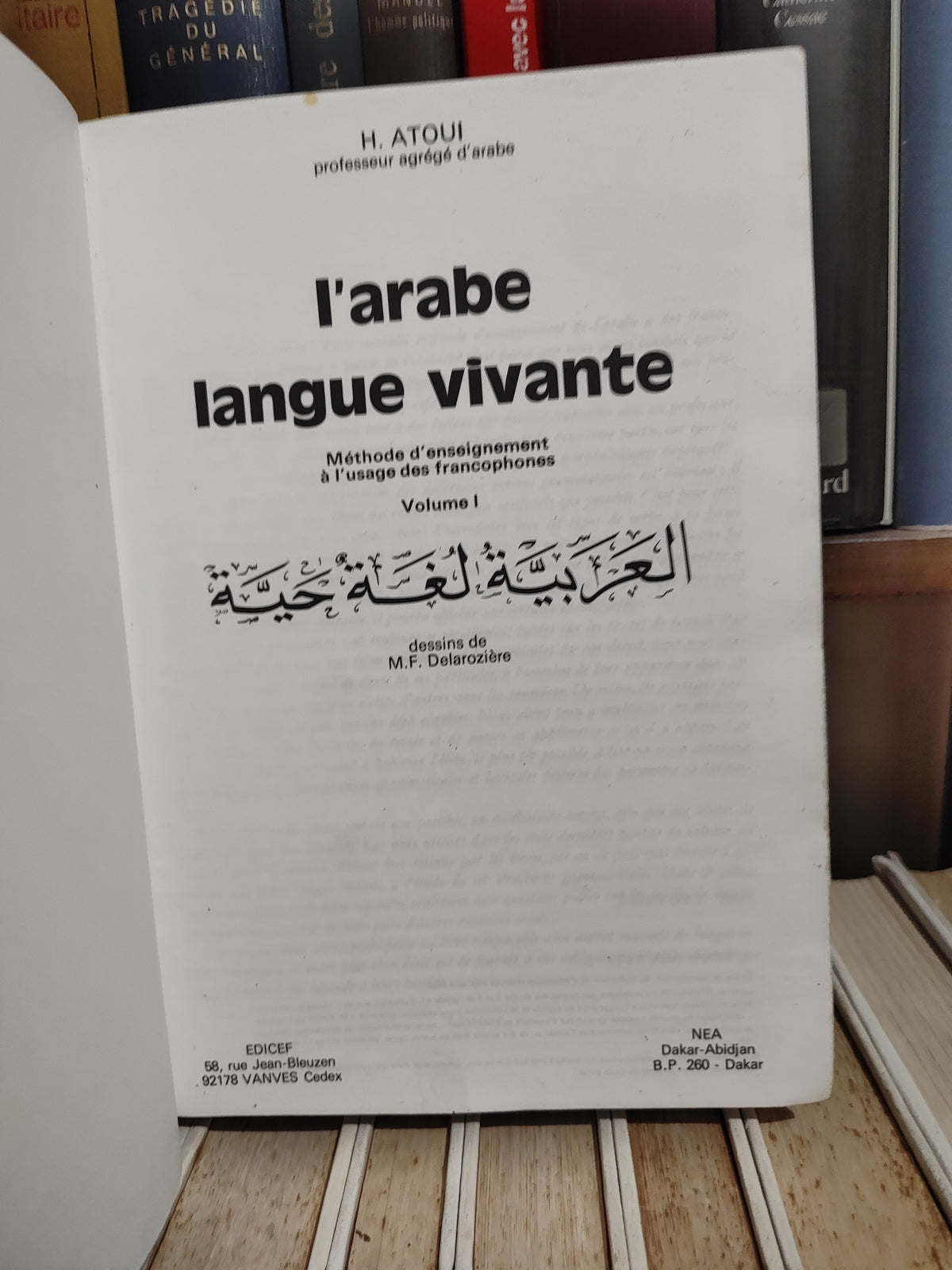 Atoui - L'arabe langue vivante I