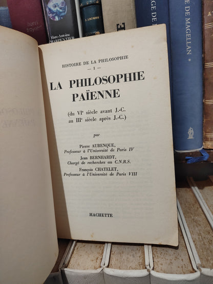 Aubenque - La philosophie païenne