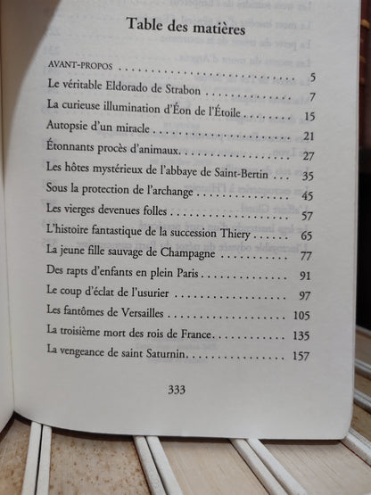 Audinot - Histoires extraordinaires de l'histoire de France