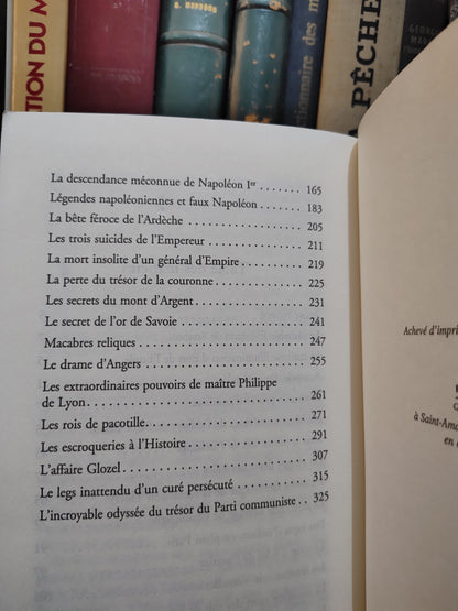 Audinot - Histoires extraordinaires de l'histoire de France