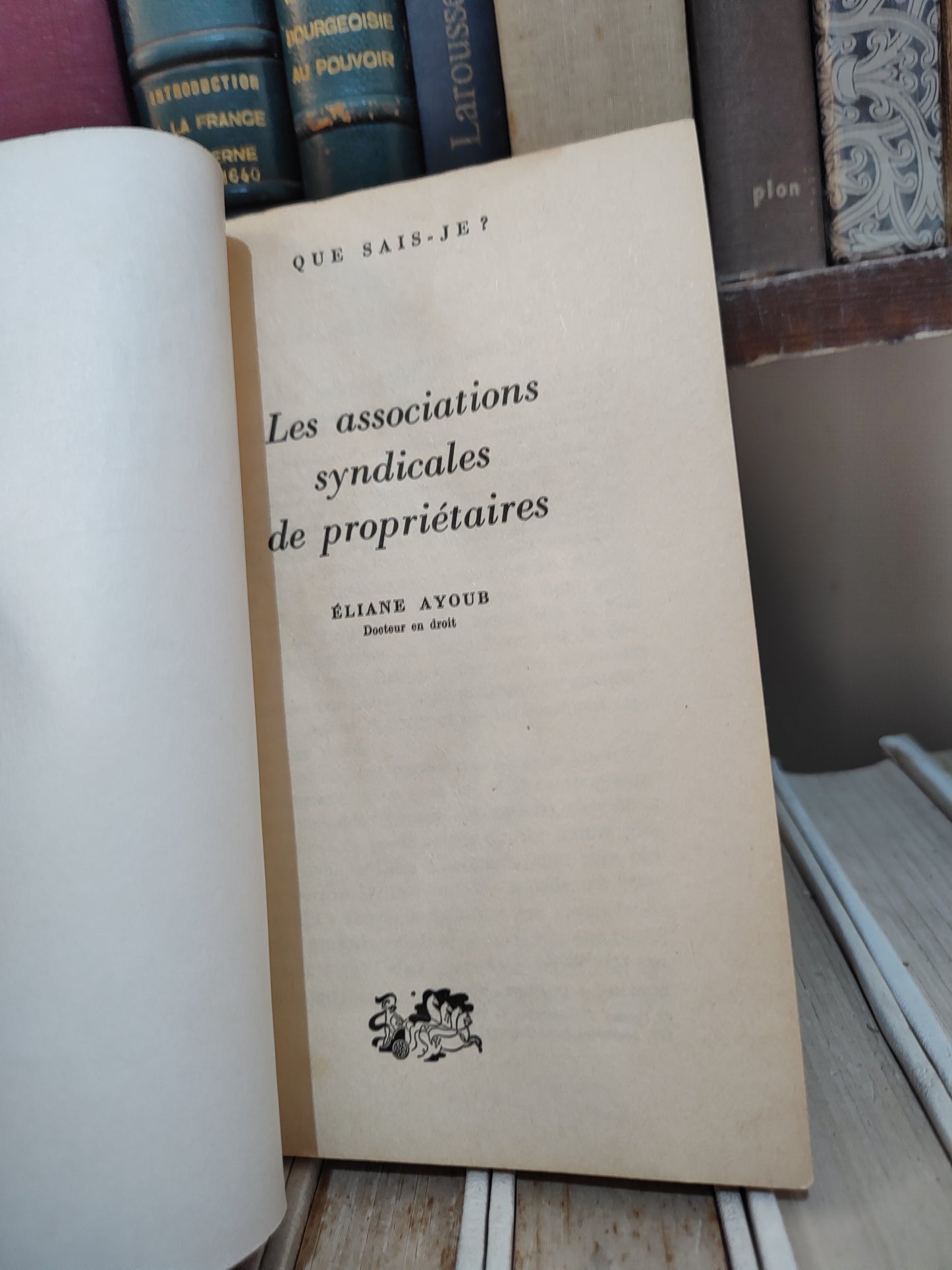 Ayoub - Les associations syndicales de propriétaires