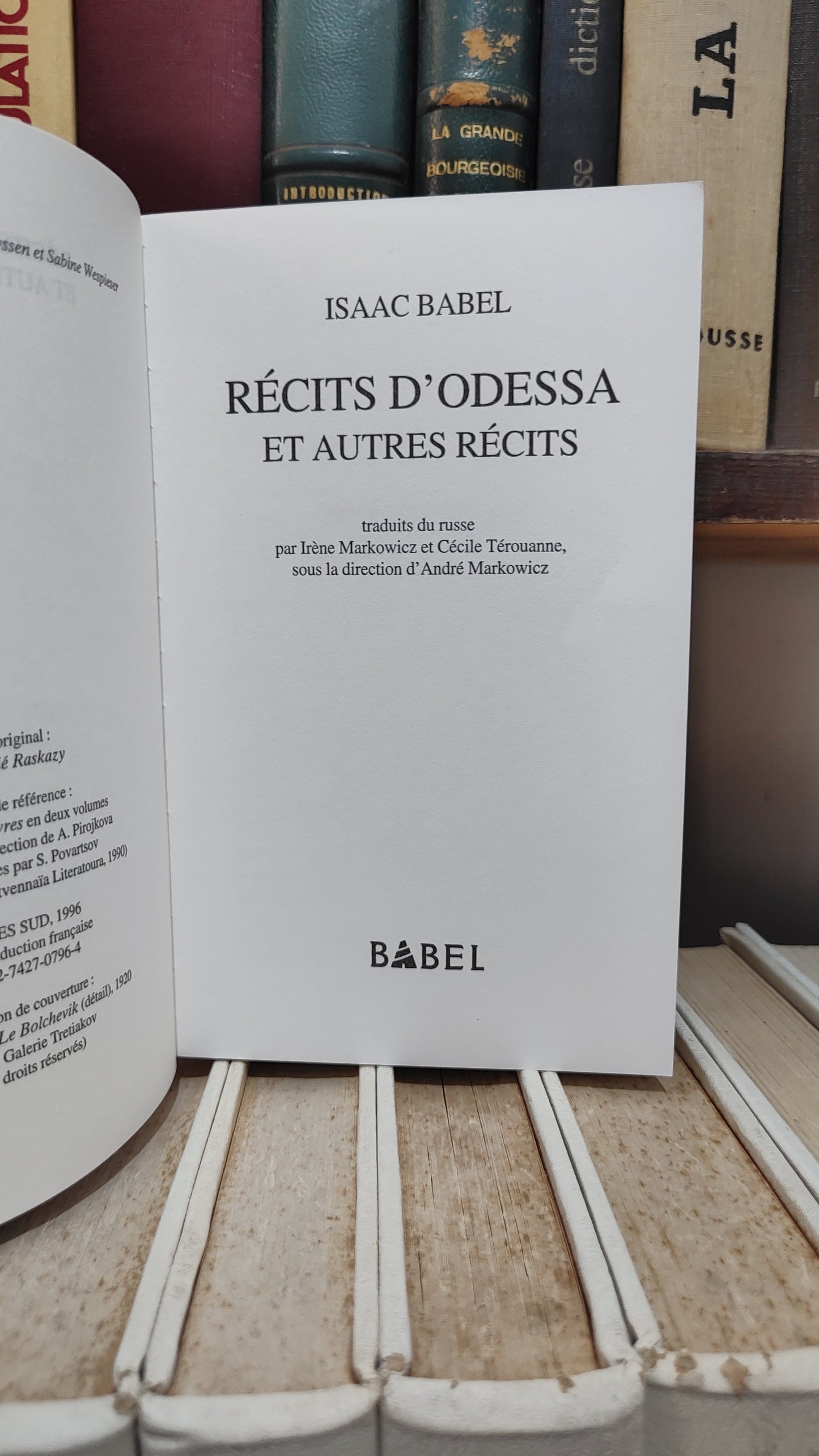 Babel - Récits d'Odessa