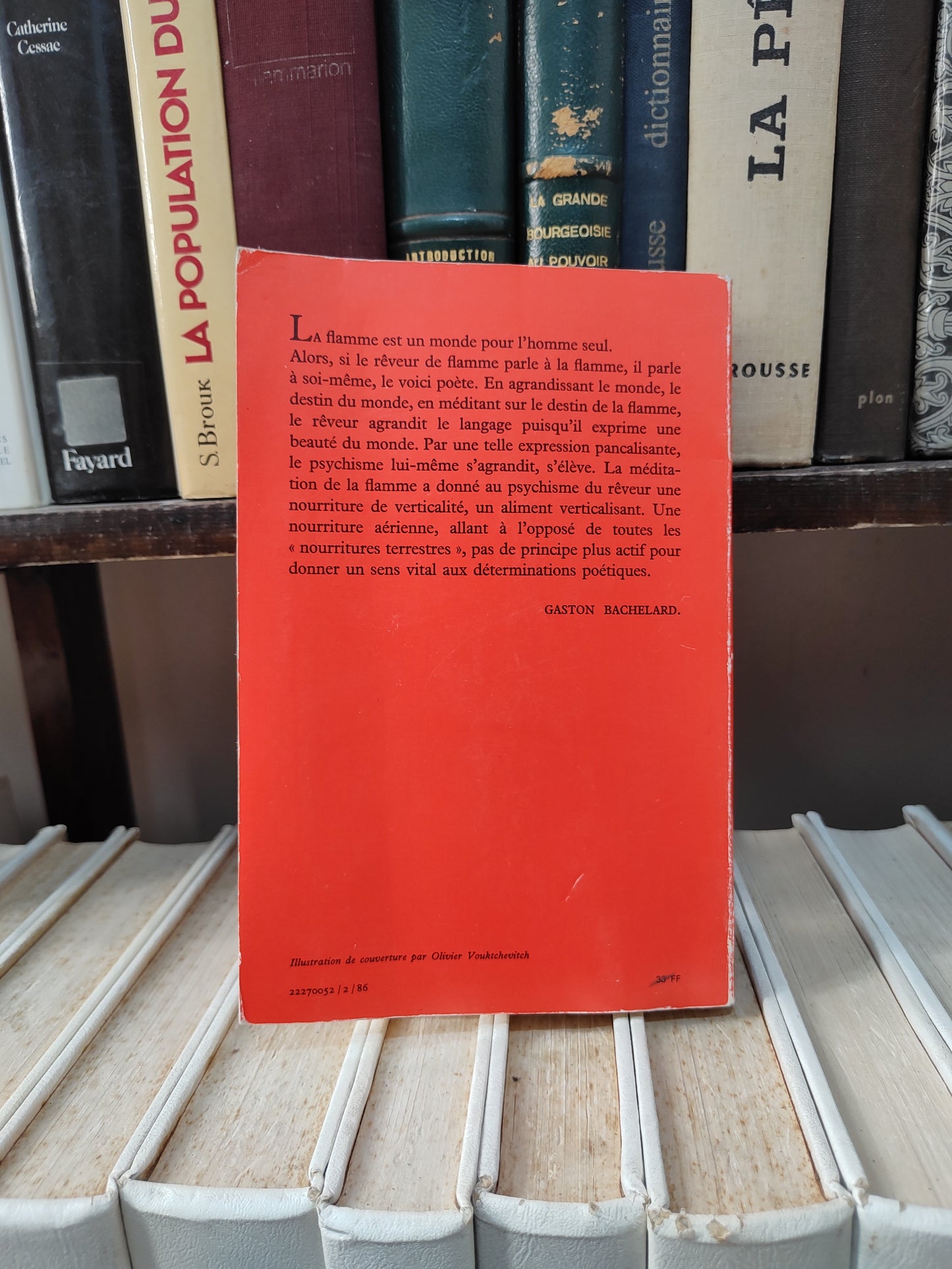 Bachelard - La flamme d'une chandelle