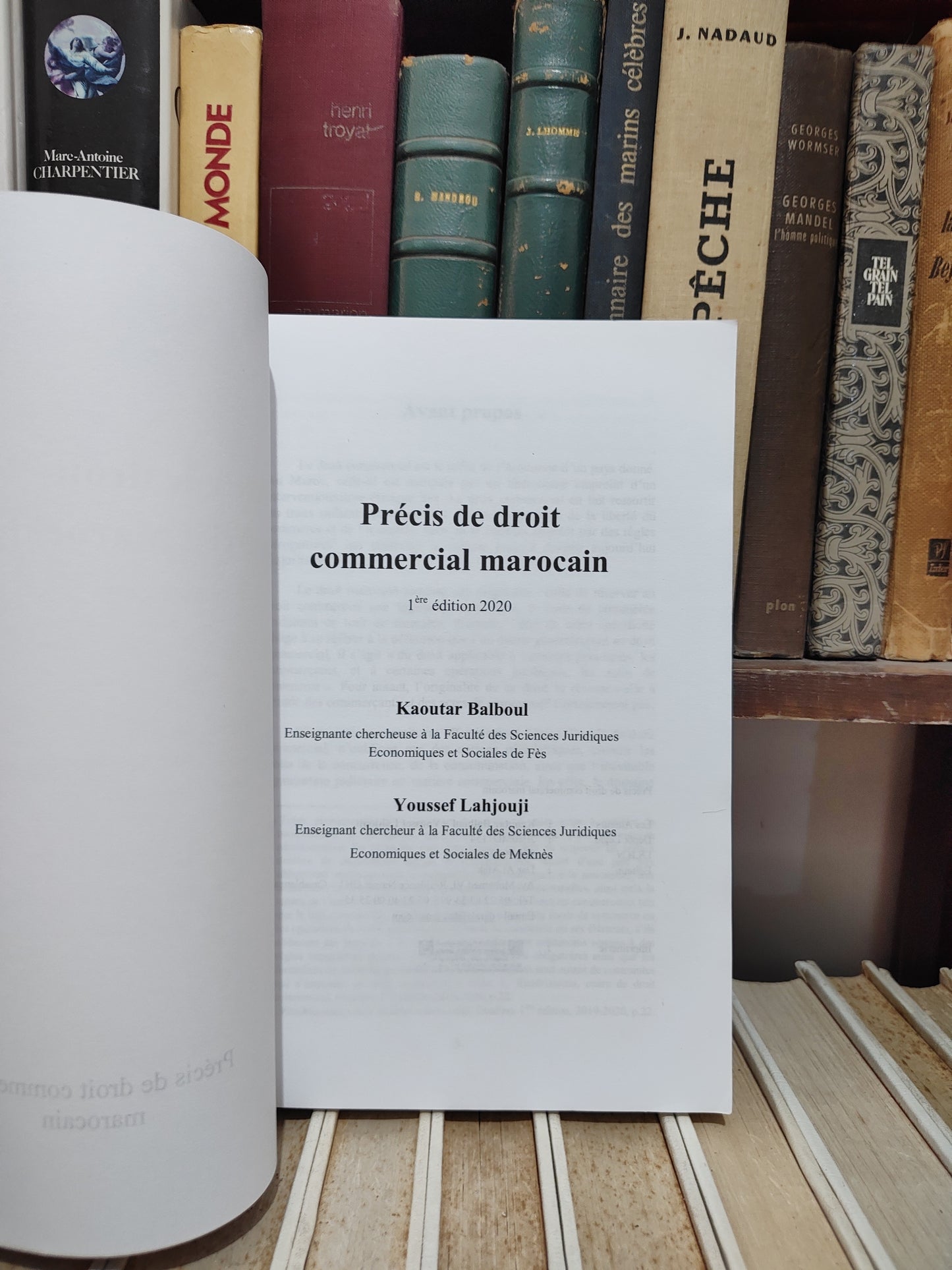 Balboul - Droit commercial marocain