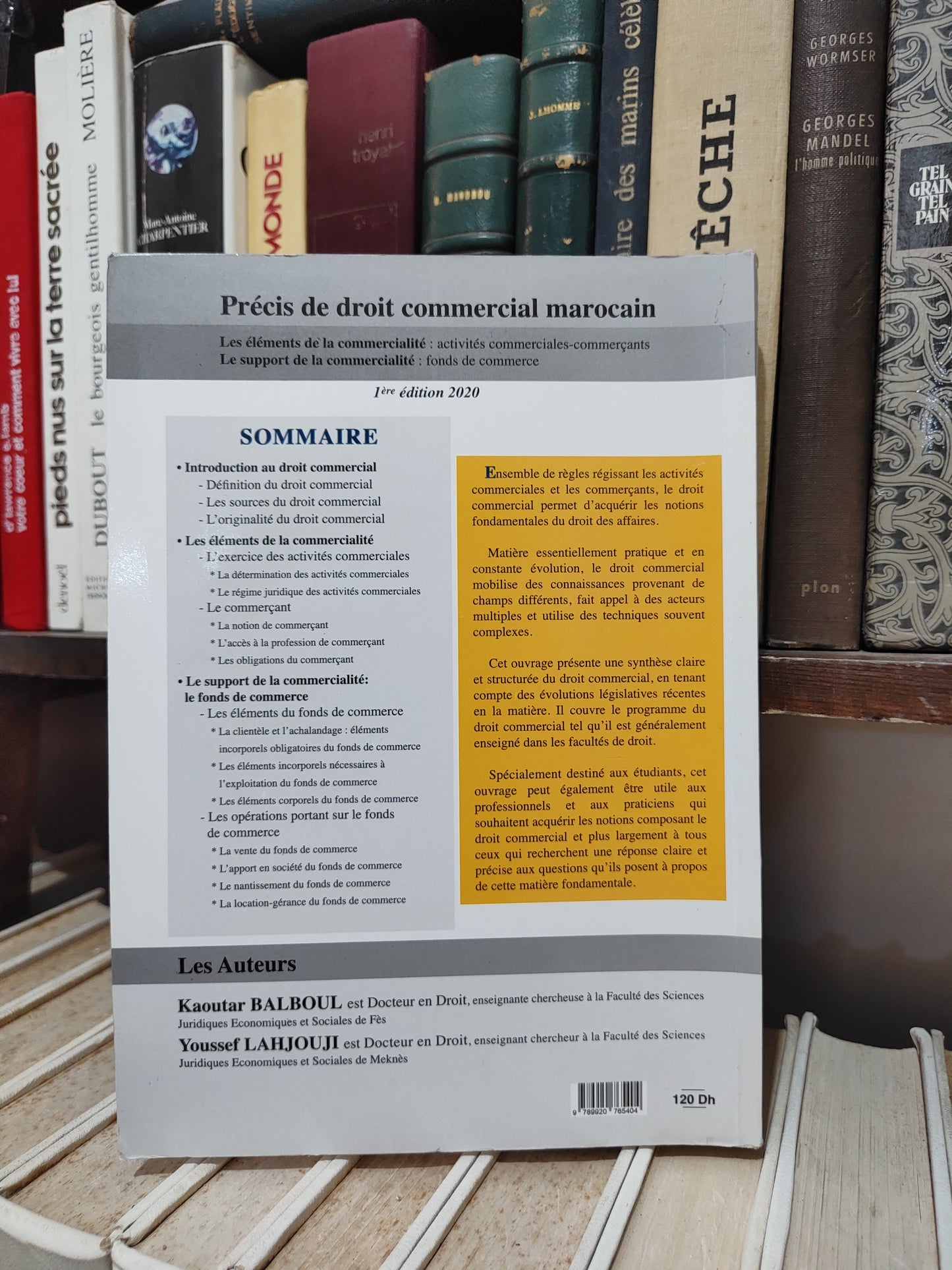 Balboul - Droit commercial marocain