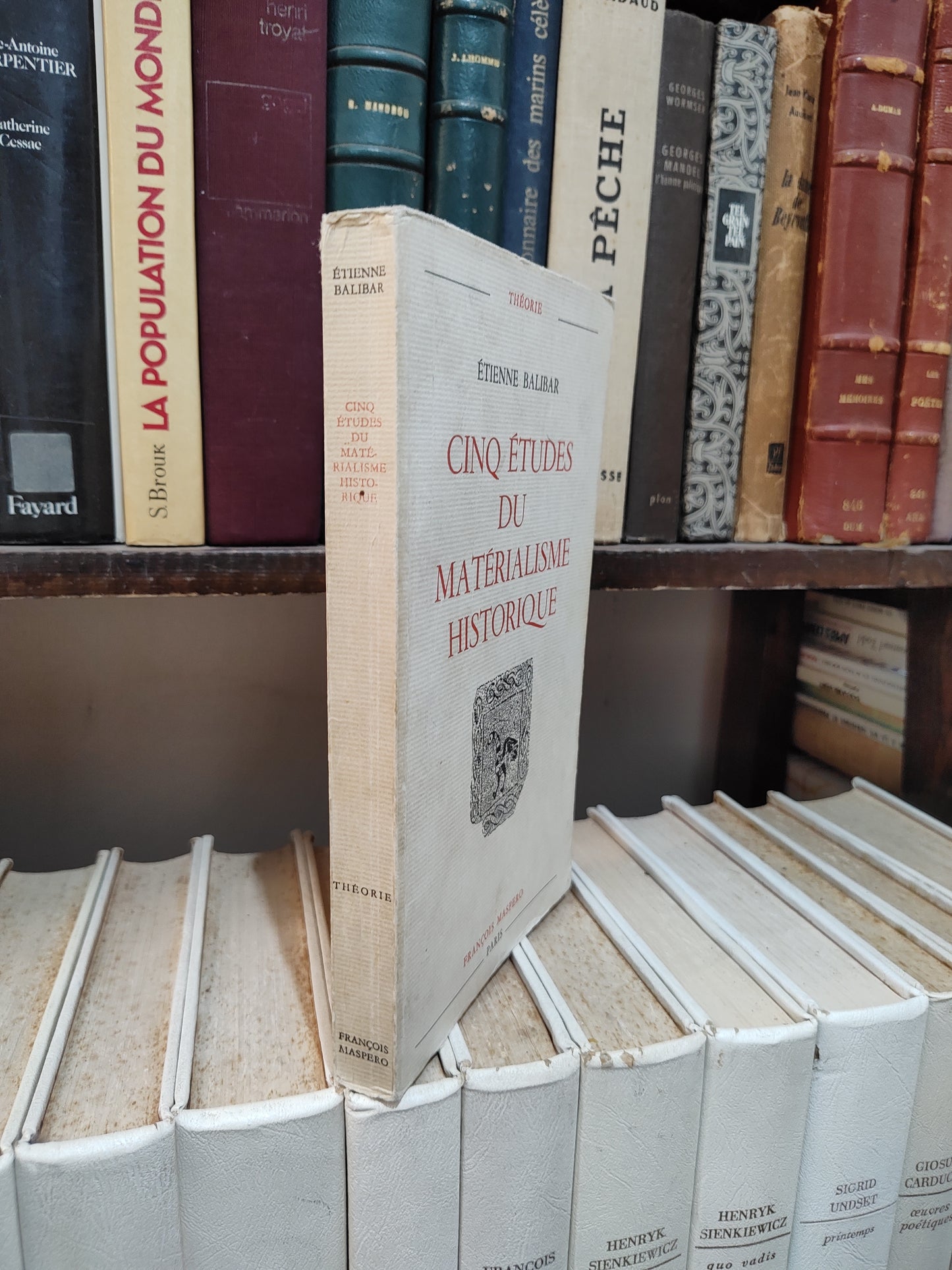 Balibar - Cinq études du matérialisme historique