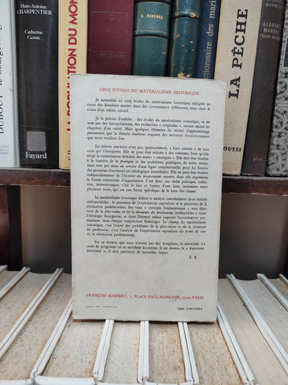 Balibar - Cinq études du matérialisme historique