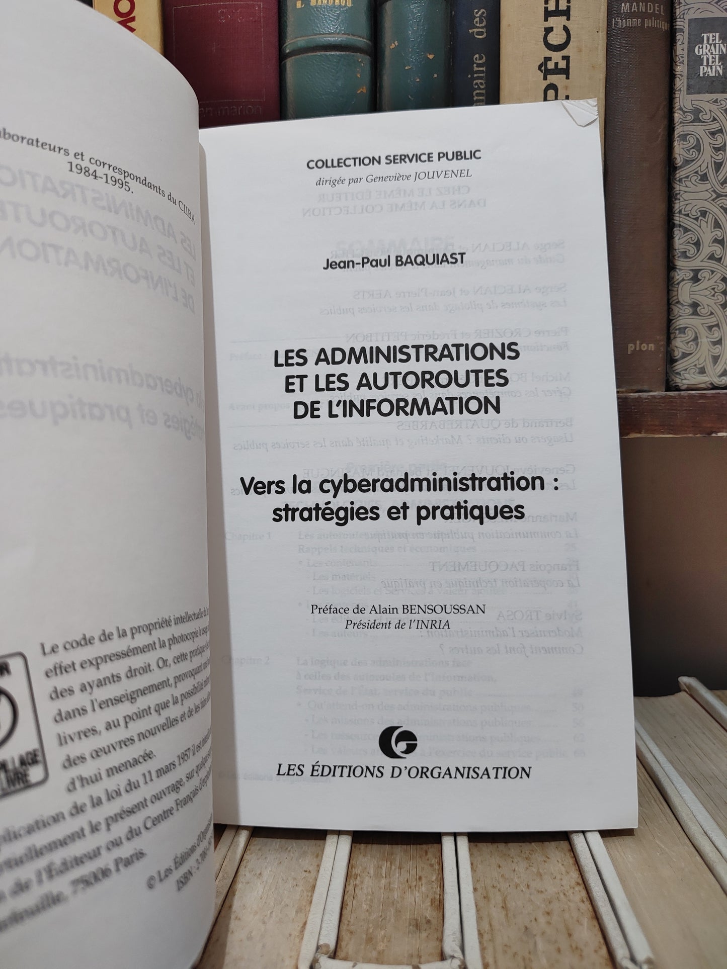 Baquiast - Les administrations et les autoroutes de l'information