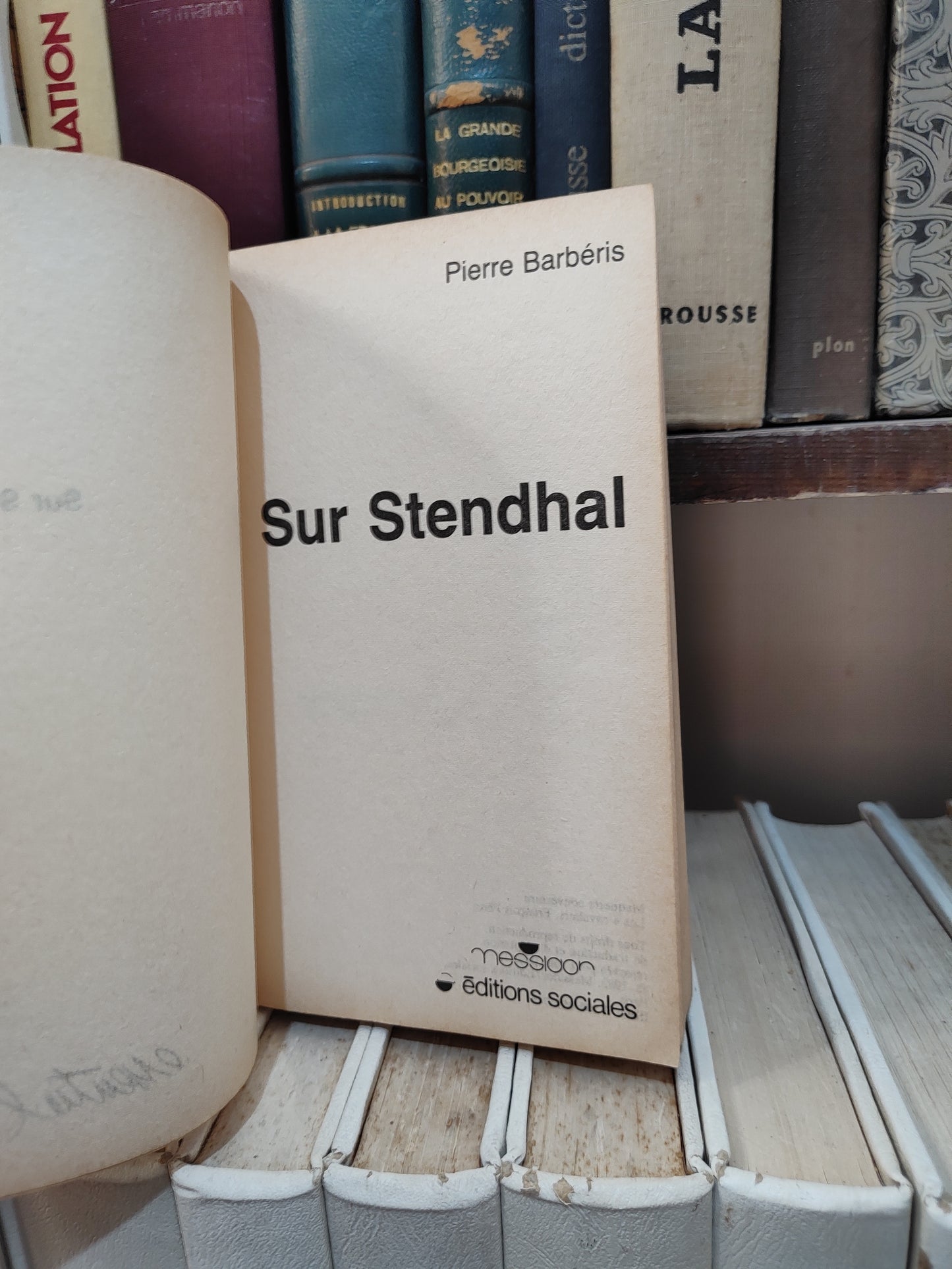 Barberis - Sur Stendhal essentiel