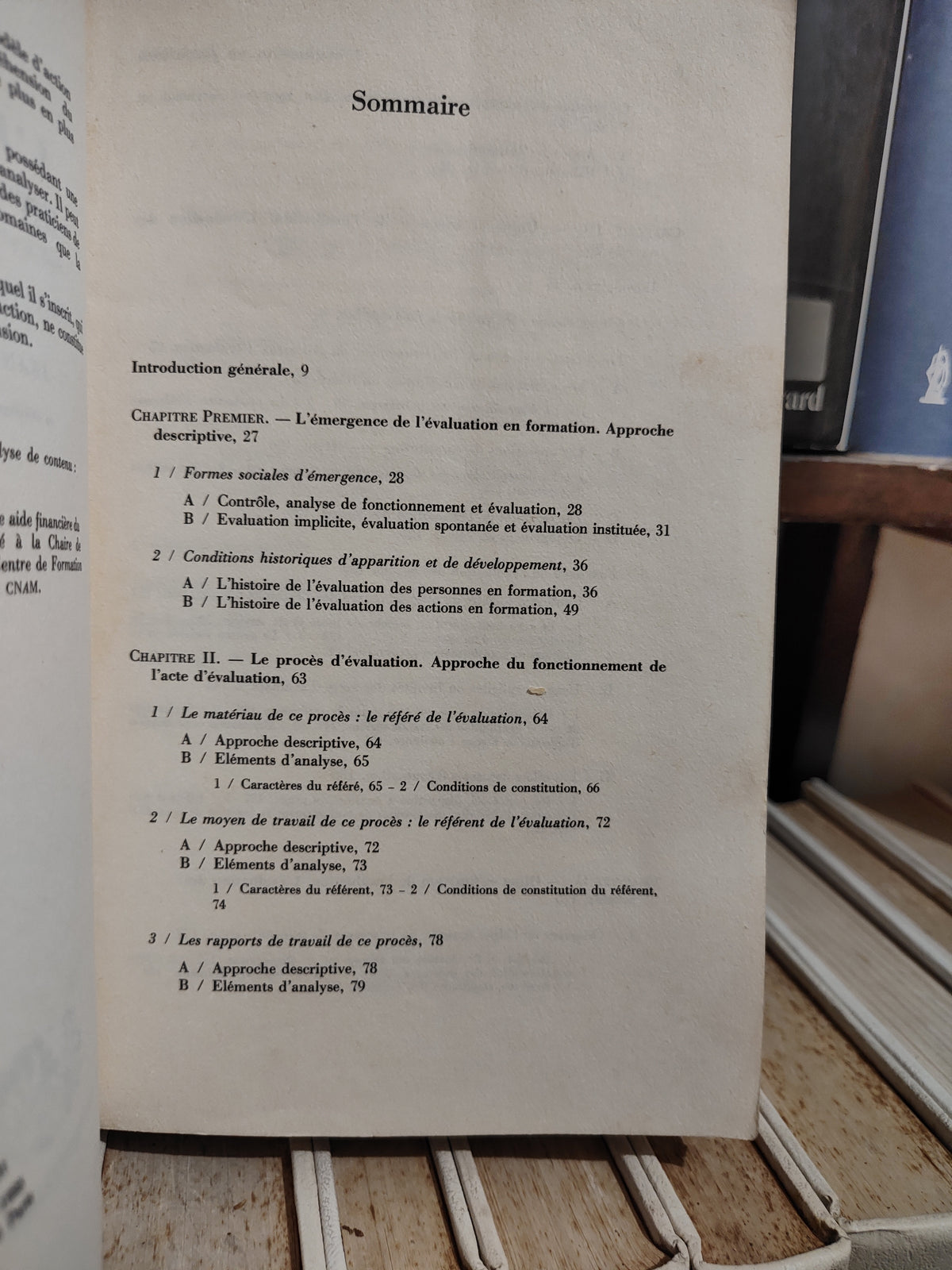 Barbier - L'évaluation en formation