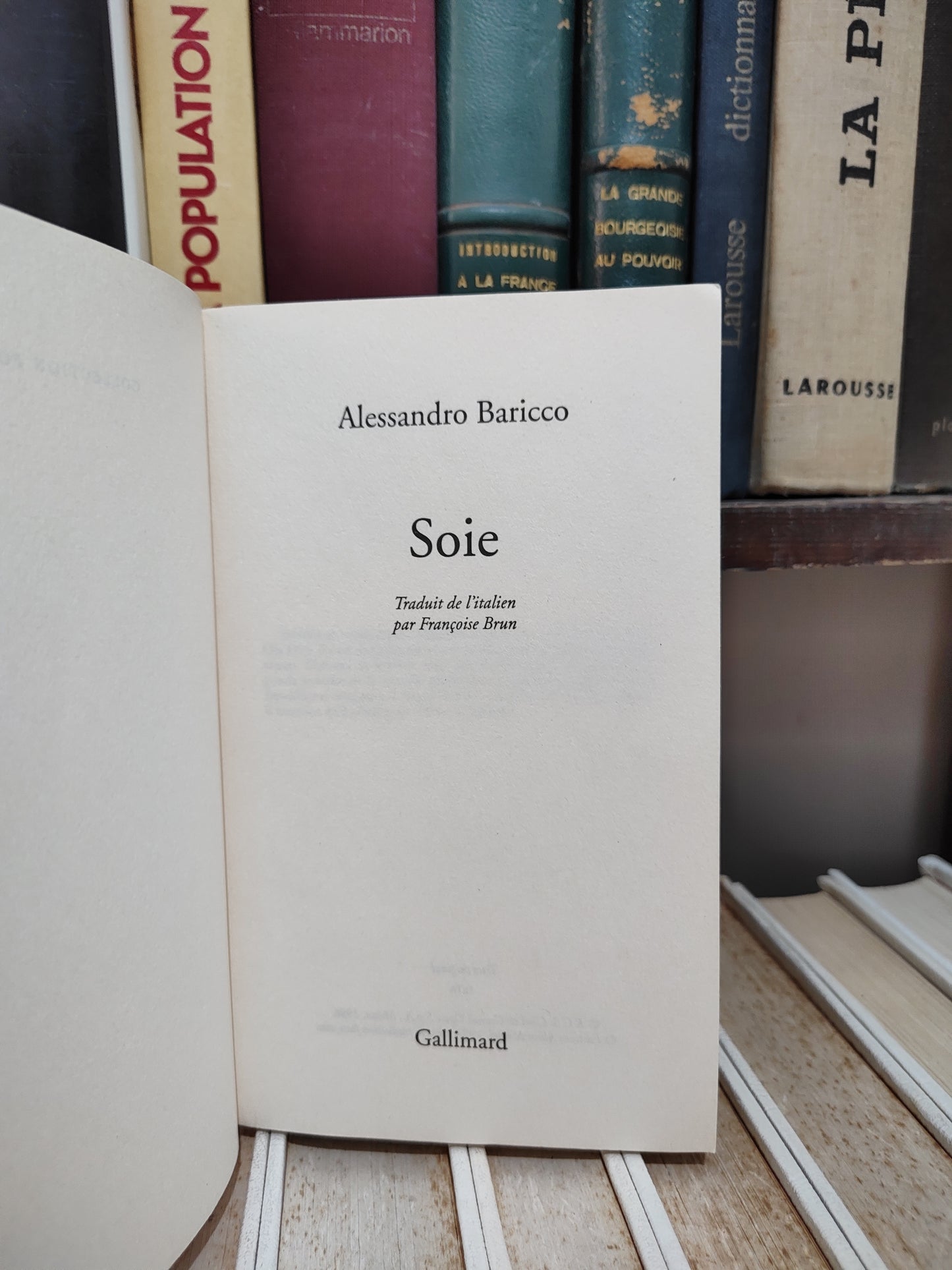 Baricco - Soie