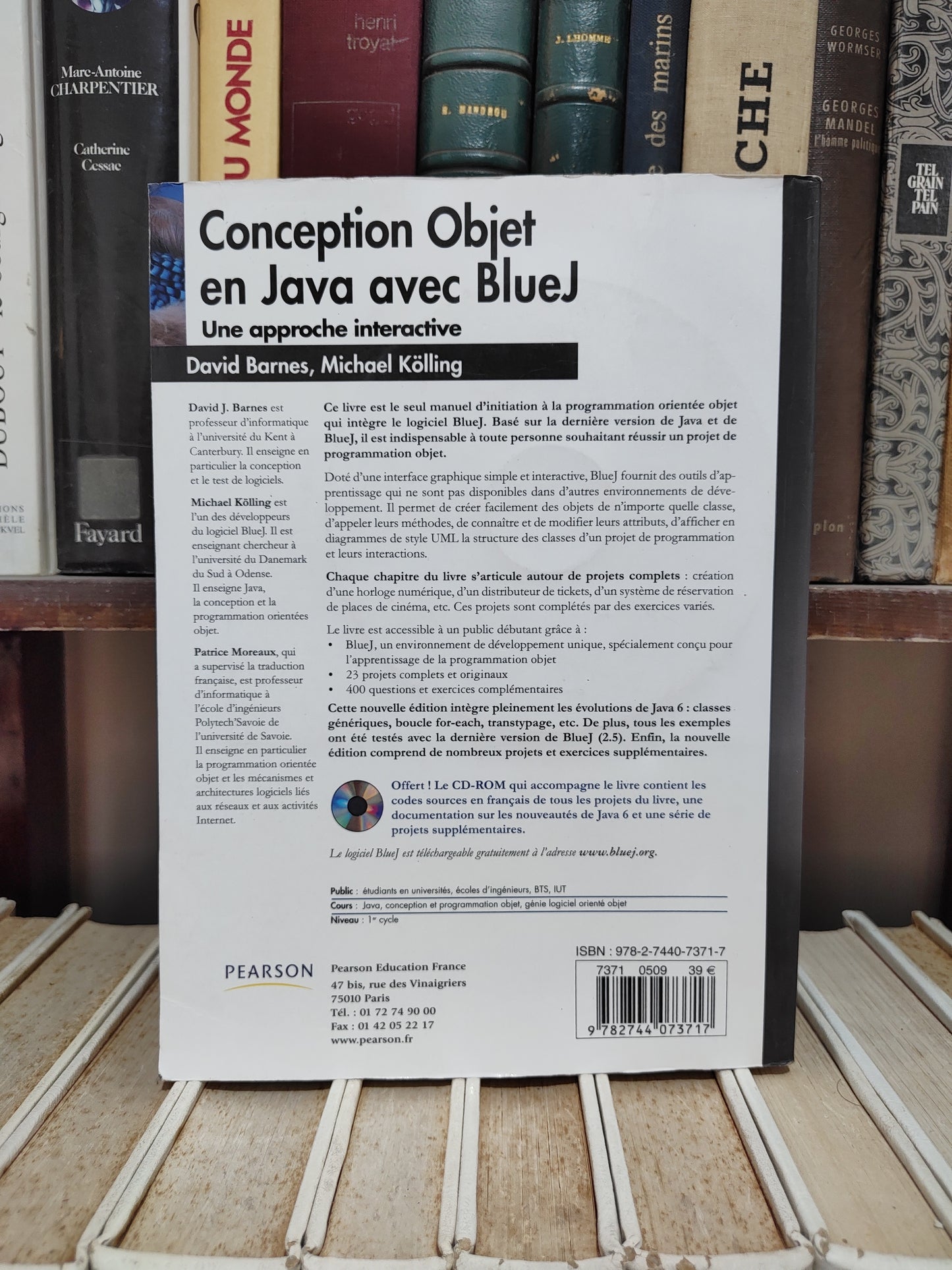 Barnes - Conception Object en Java avec Blue