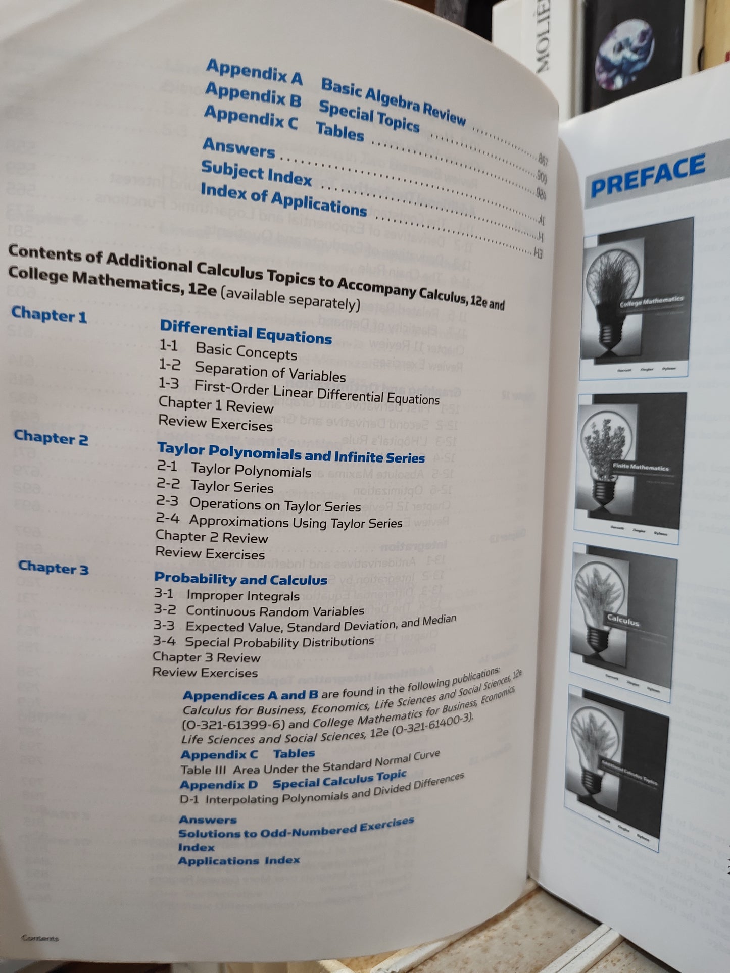 Barnett - College Mathematics for business economics social sciences