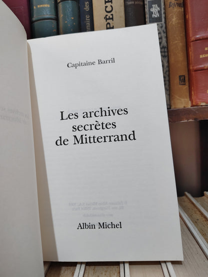 Barril - Les archives secrètes de Mitterrand