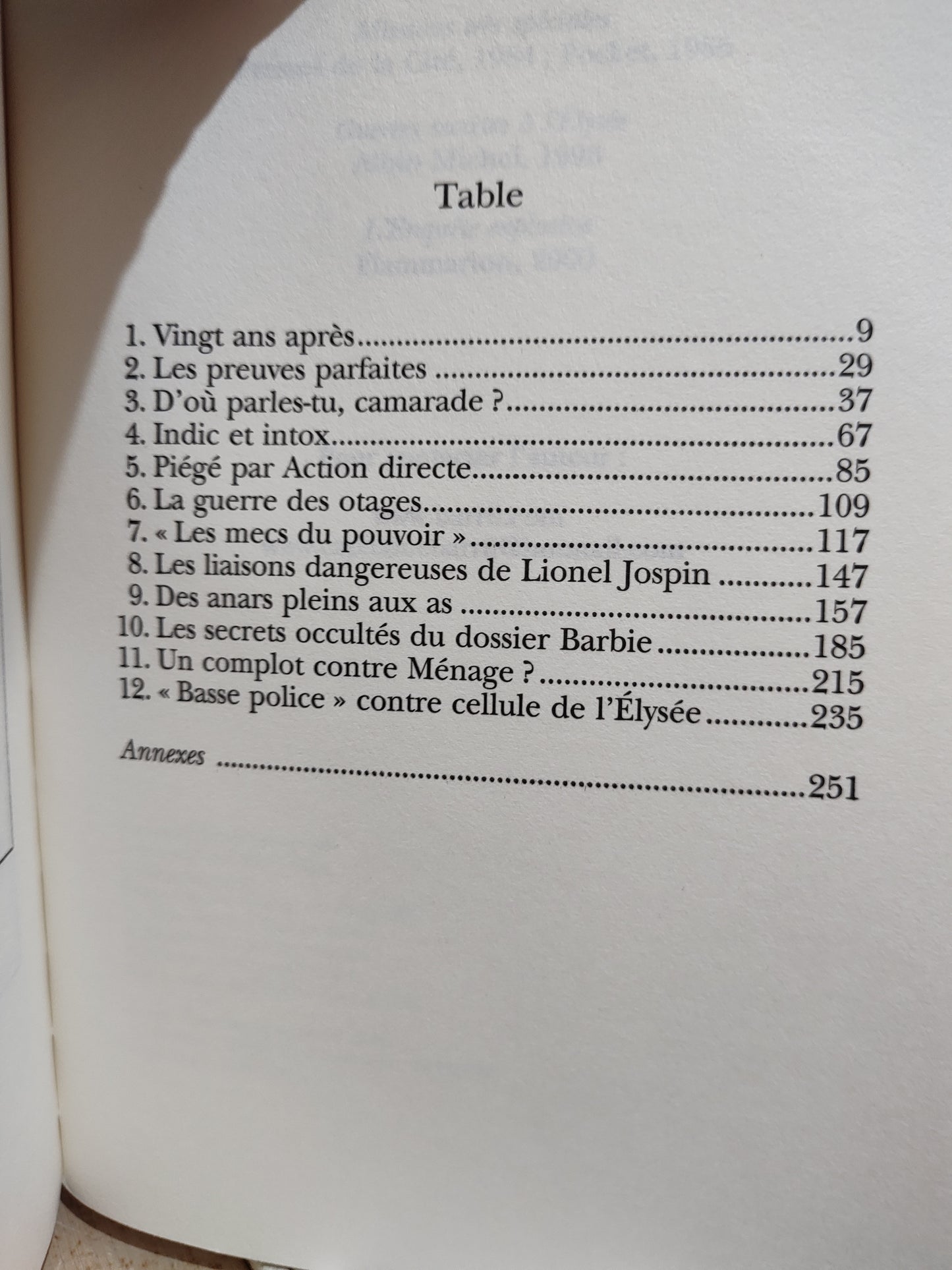 Barril - Les archives secrètes de Mitterrand