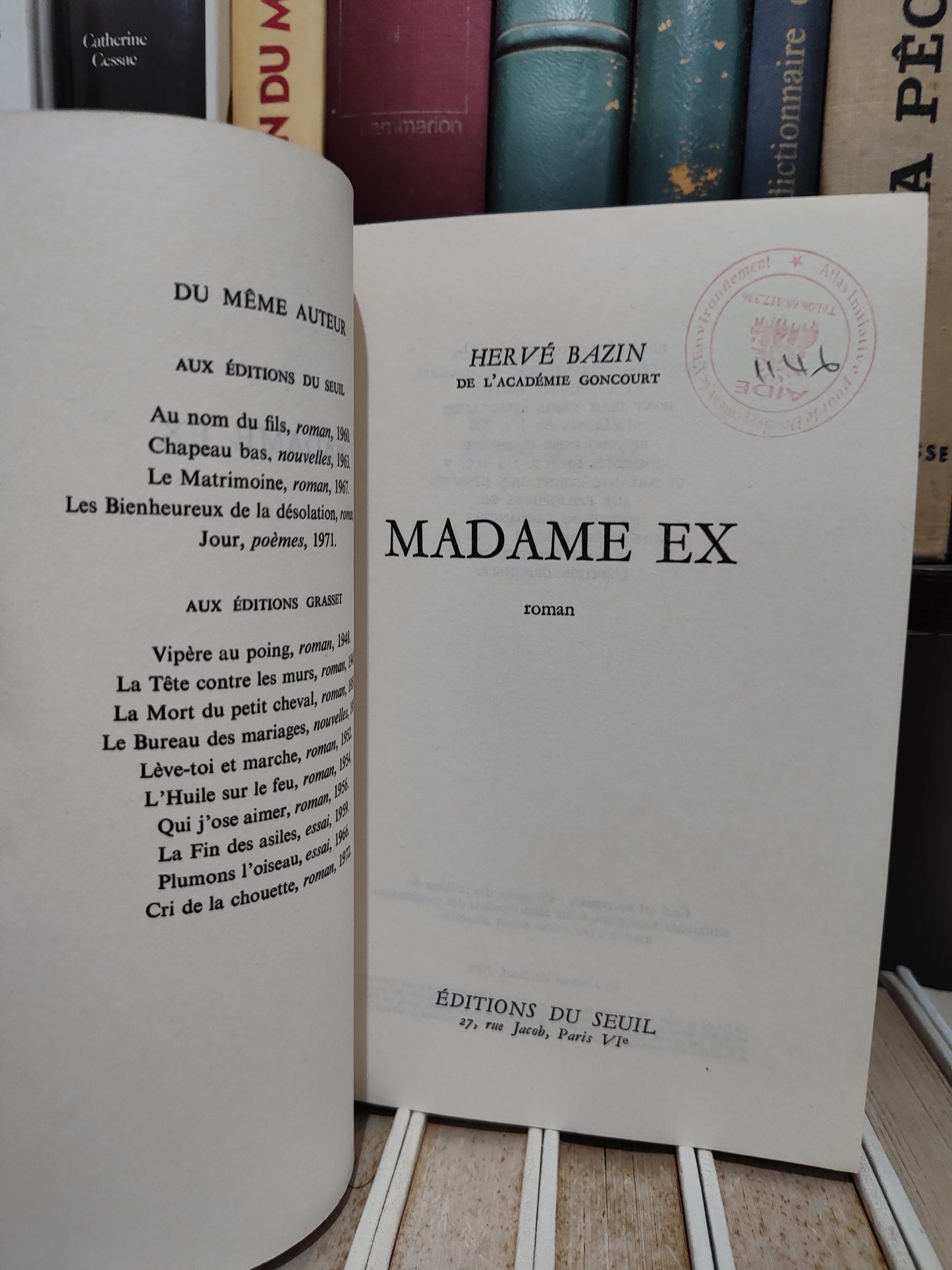 Bazin - Madame Ex