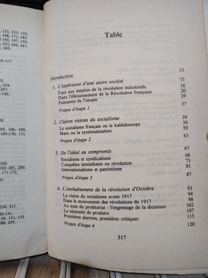 Beaud - Le socialisme à l'épreuve de l'histoire 1800-1981