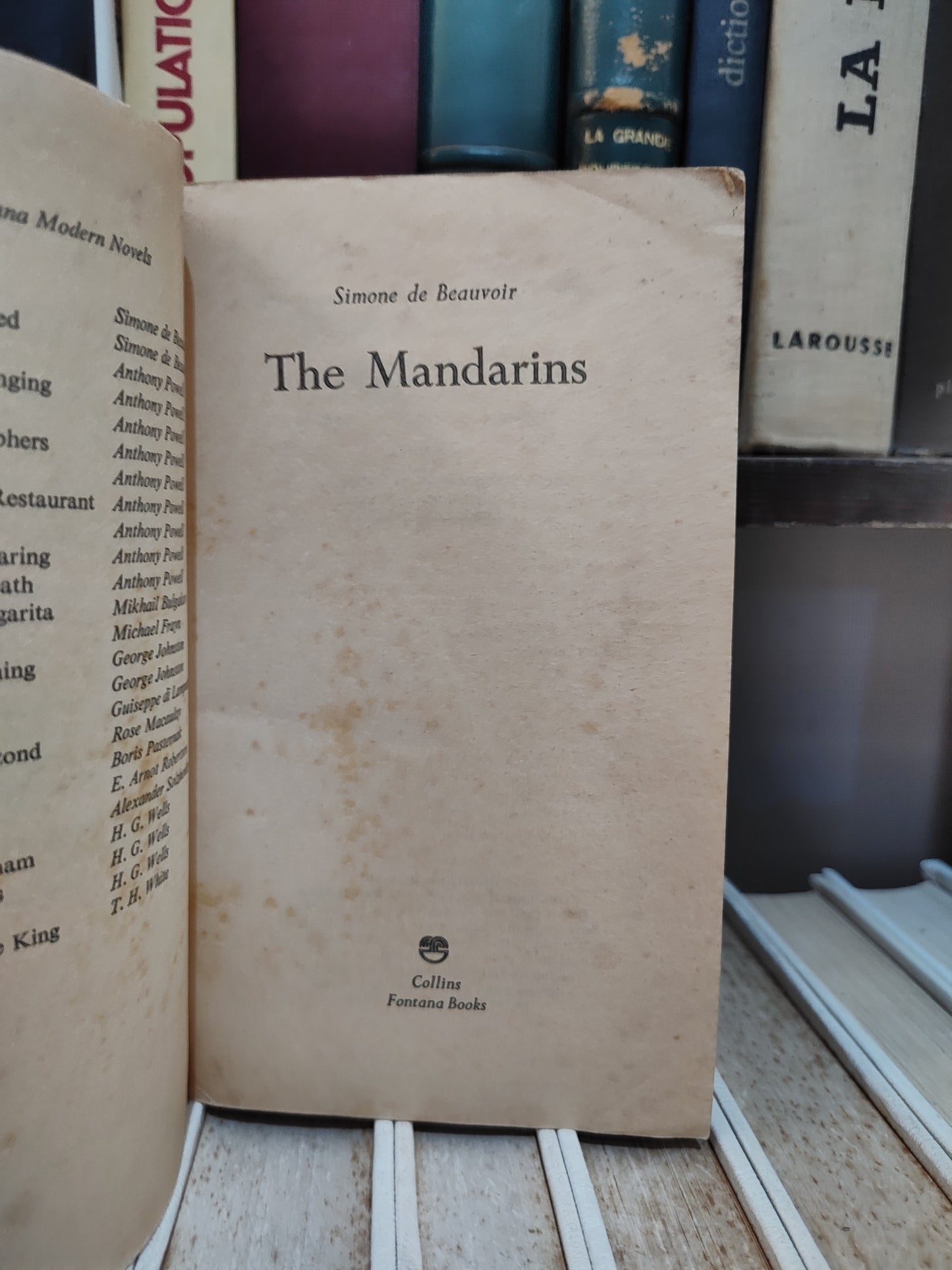 Beauvoir - The Mandarins