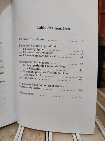 Bedouelle - L'Histoire de l'église : Science humaine ou théologie