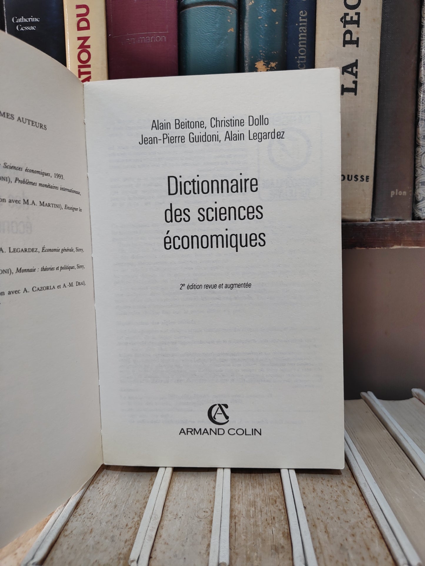 Beitone - Dictionnaire des sciences économiques