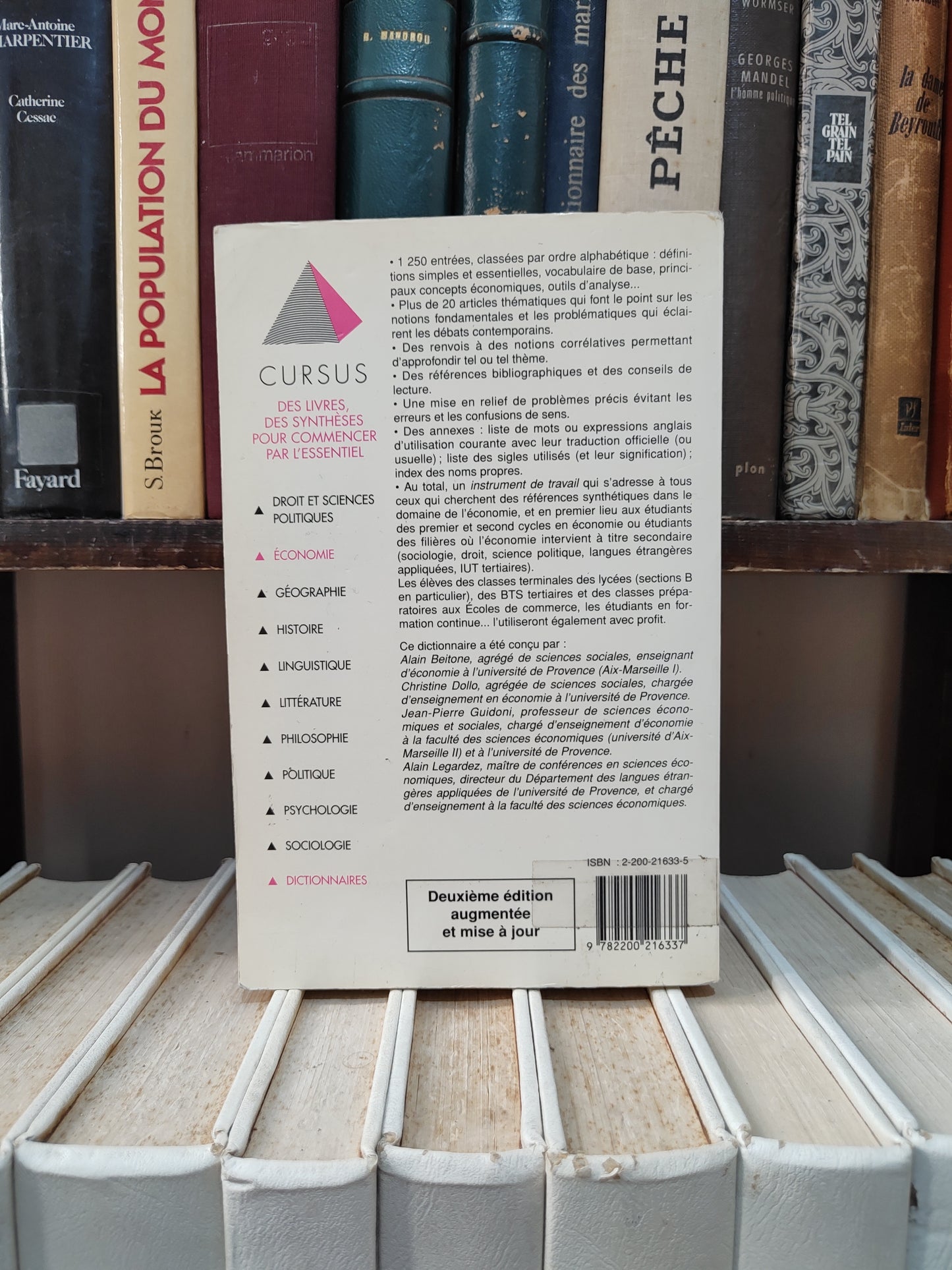 Beitone - Dictionnaire des sciences économiques