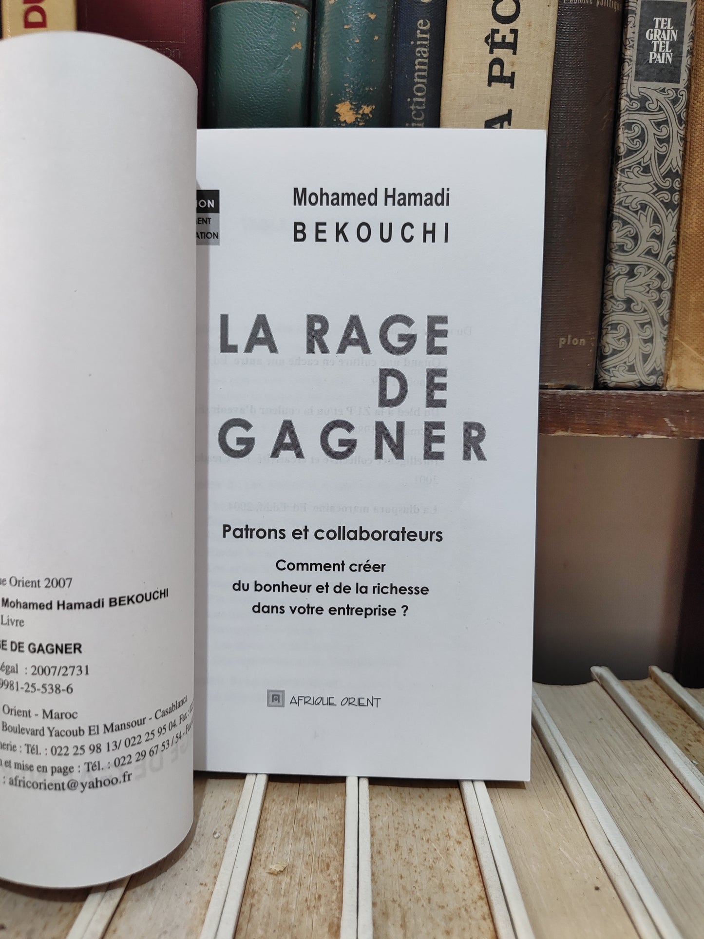 Bekouchi - La rage de gagner : Patrons et collaborateurs