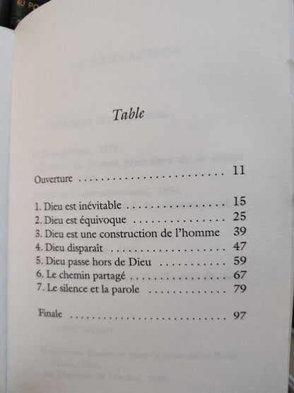 Bellet - Dieu, personne ne l'a jamais vu