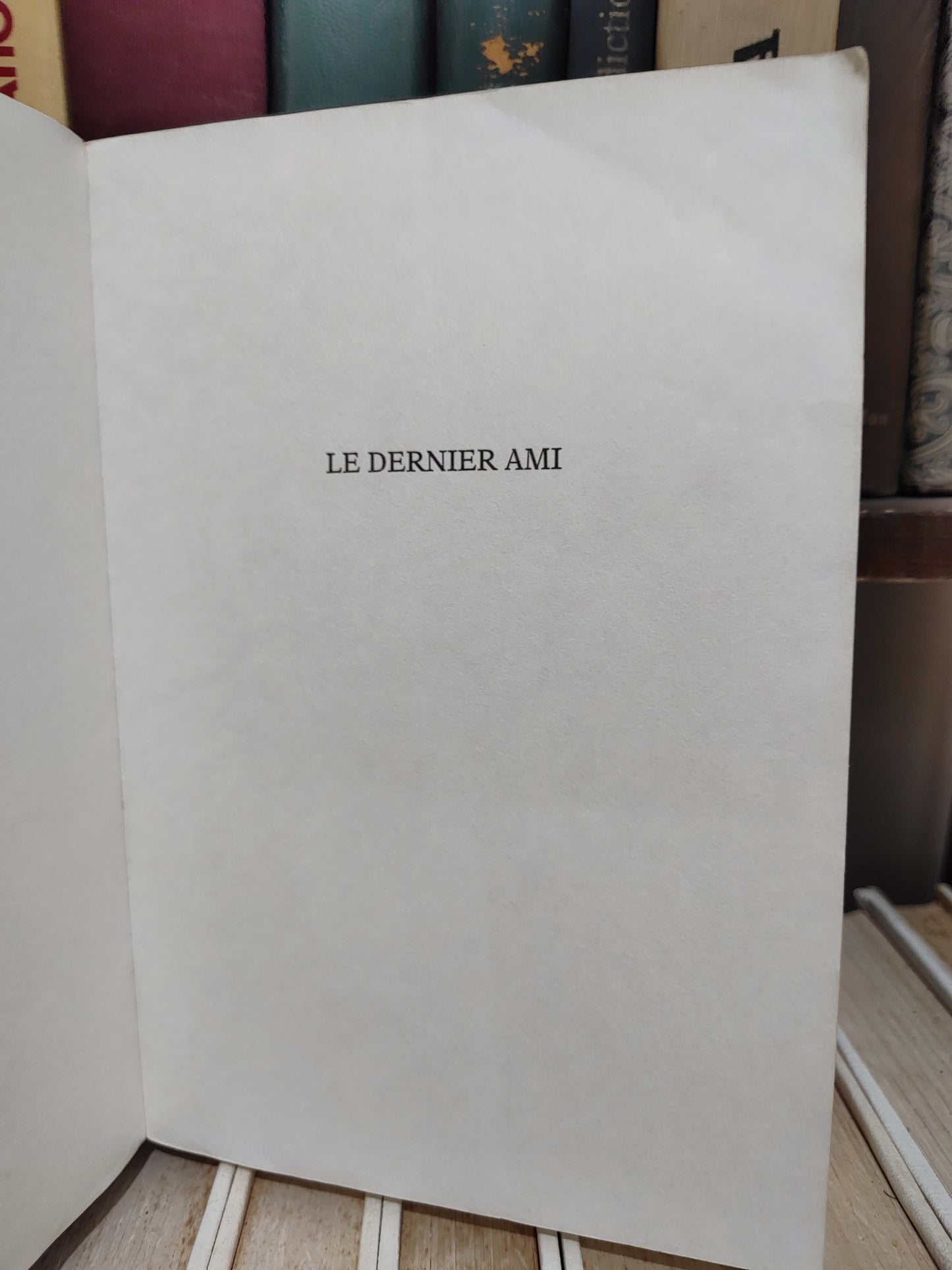 Ben Jelloun - Le dernier ami