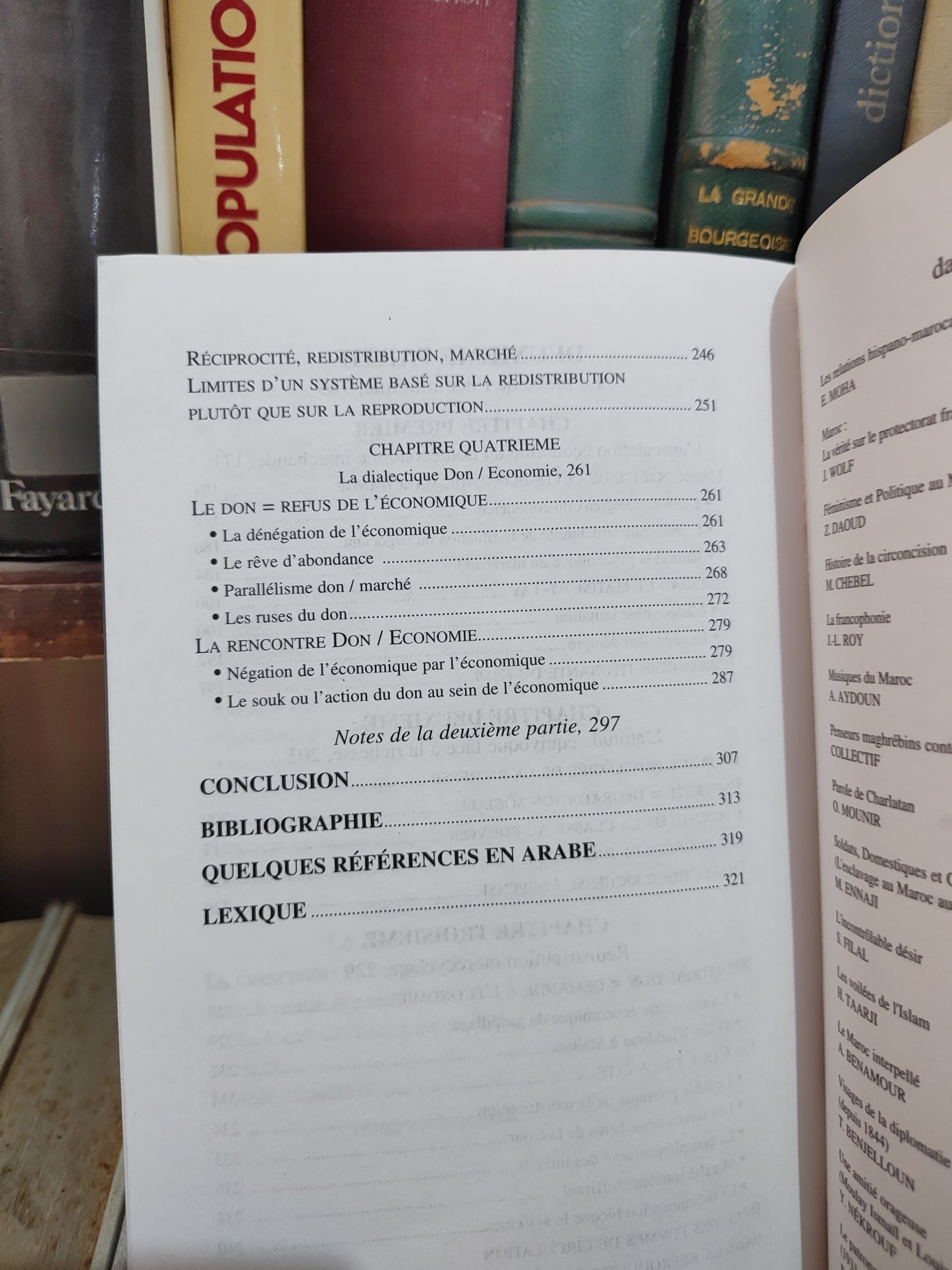 Benabdelali - Le don et l'anti économique dans la société arabo musulmane