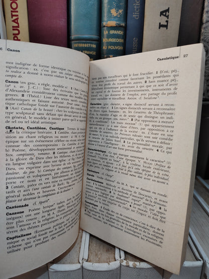 Bénac - Nouveau vocabulaire de la dissertation et des études littéraire dictionnaire thématique