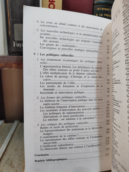 Benhamou - l'économie de la culture