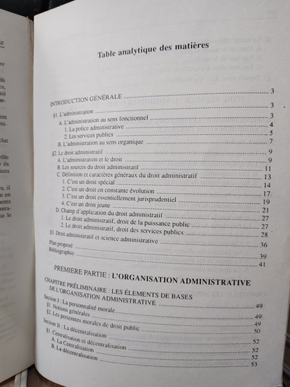Benjelloun - Droit administratif 1 l'organisation administratif